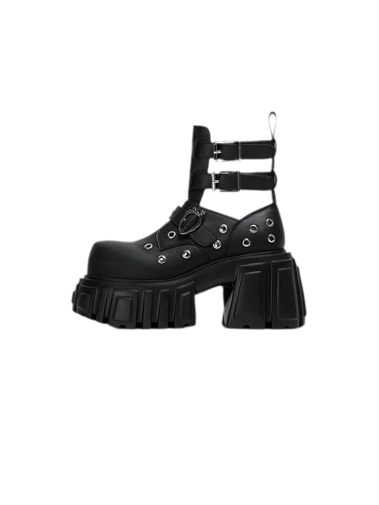 Punk Platform Roman Boots