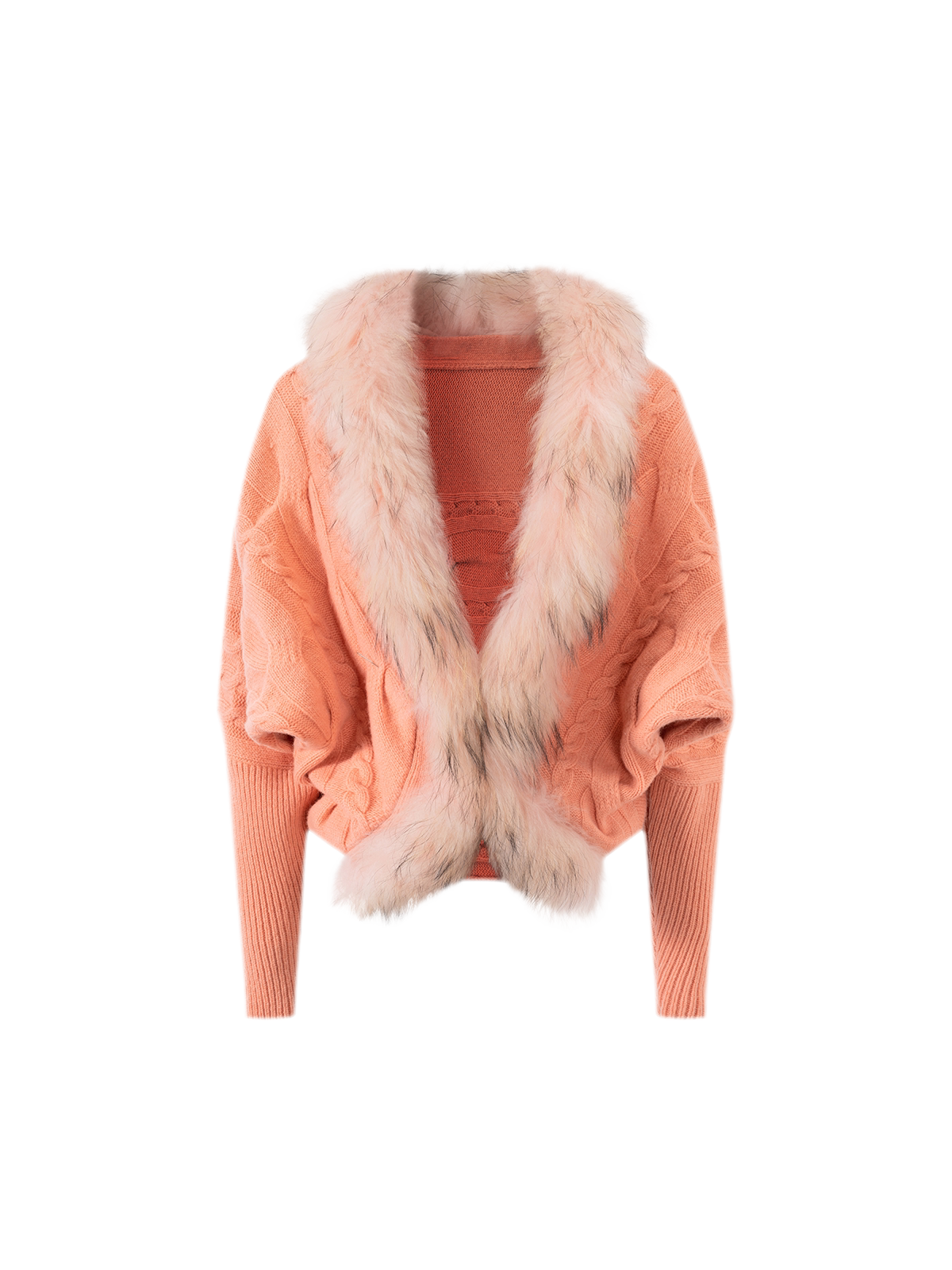Cable Knit Batwing Cardigan