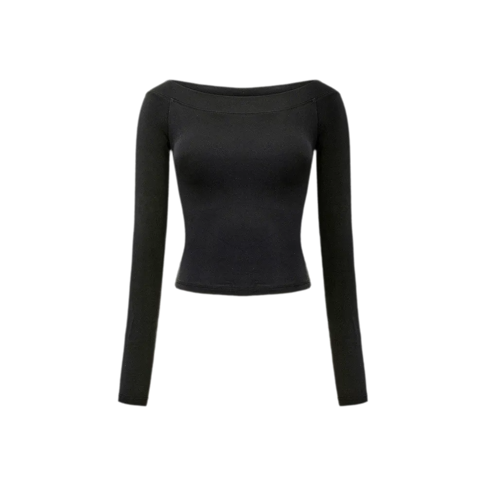 Naked-Feel Off-Shoulder Top