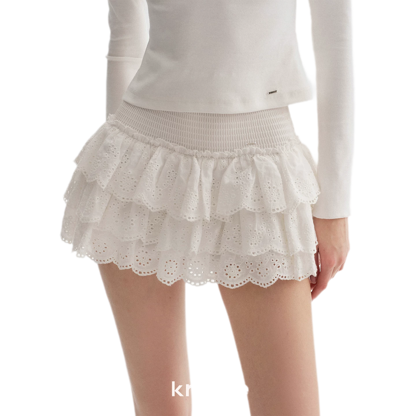 Lace Tiered Cake Skirt
