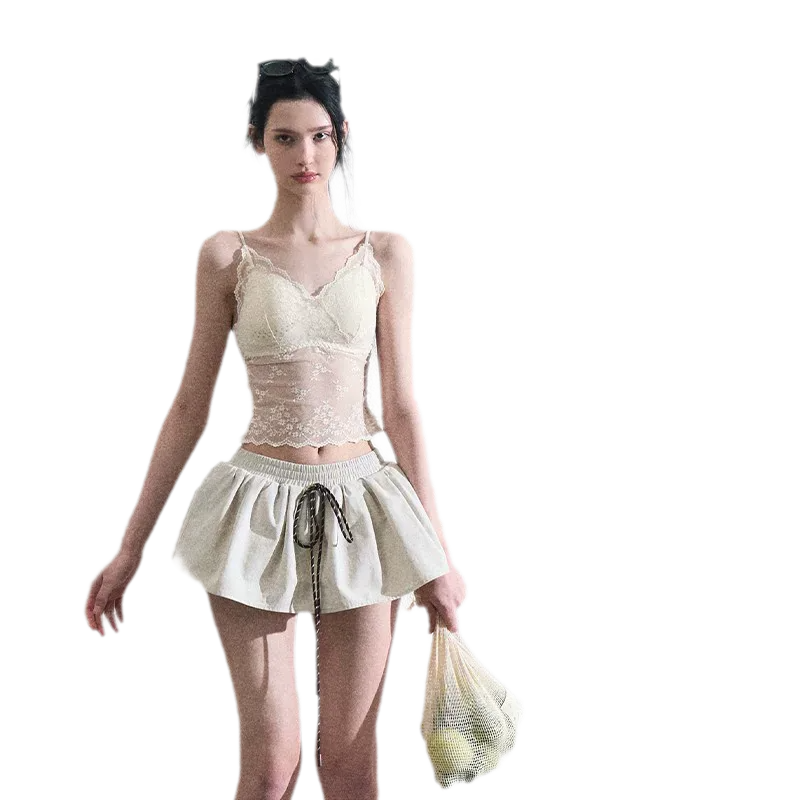 Lace Slim Cami Top