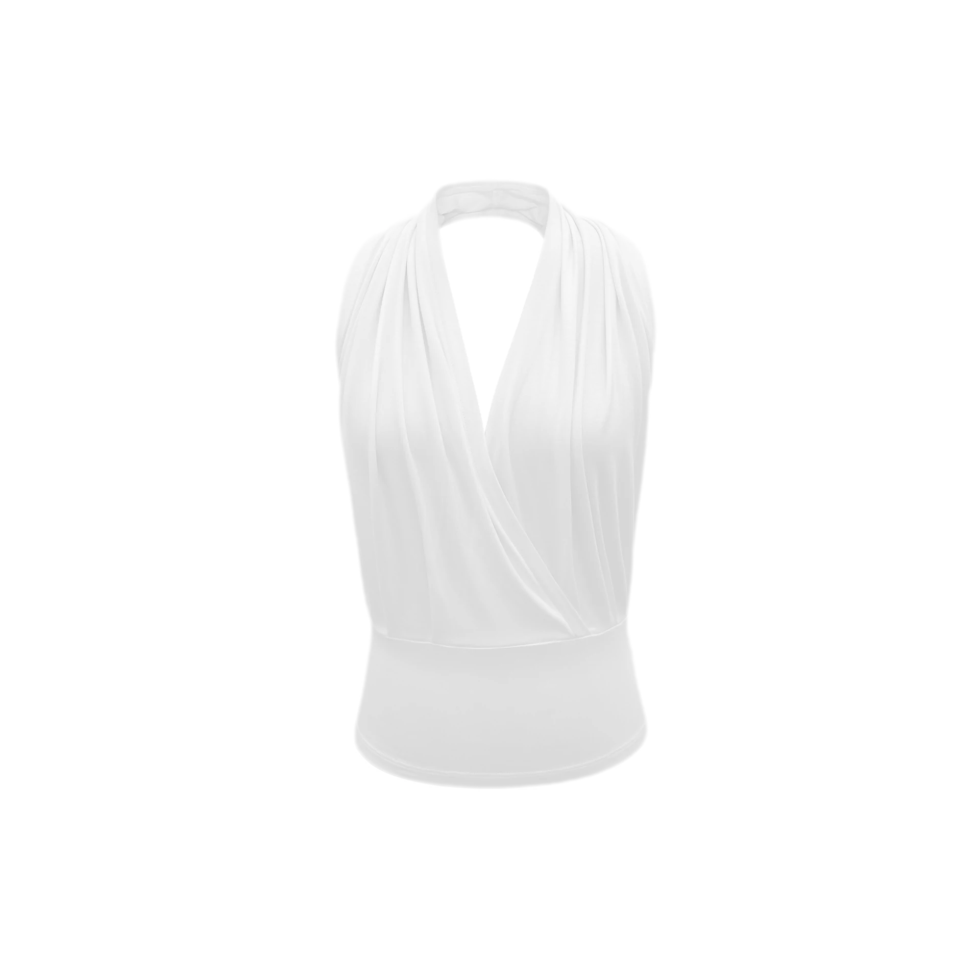 Modal Draped Halter Top