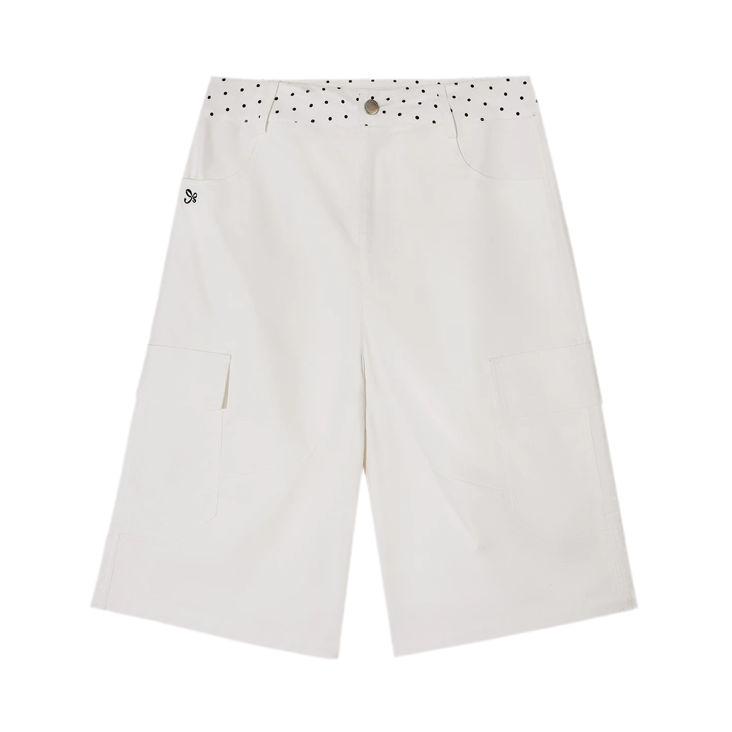 Polka Dot Cargo Jeans