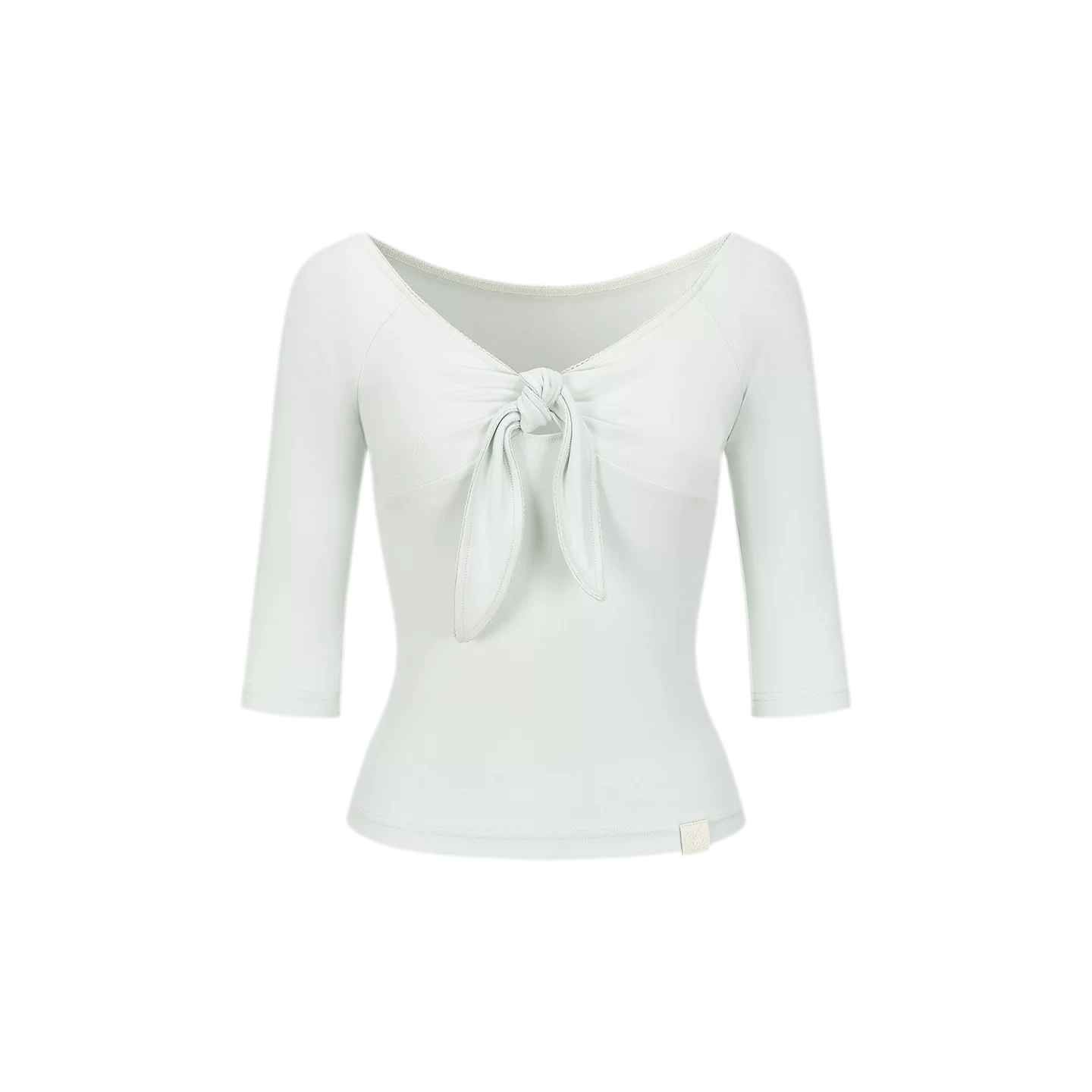 Heartbeat Light Tie Pure Desire Off-Shoulder T-Shirt