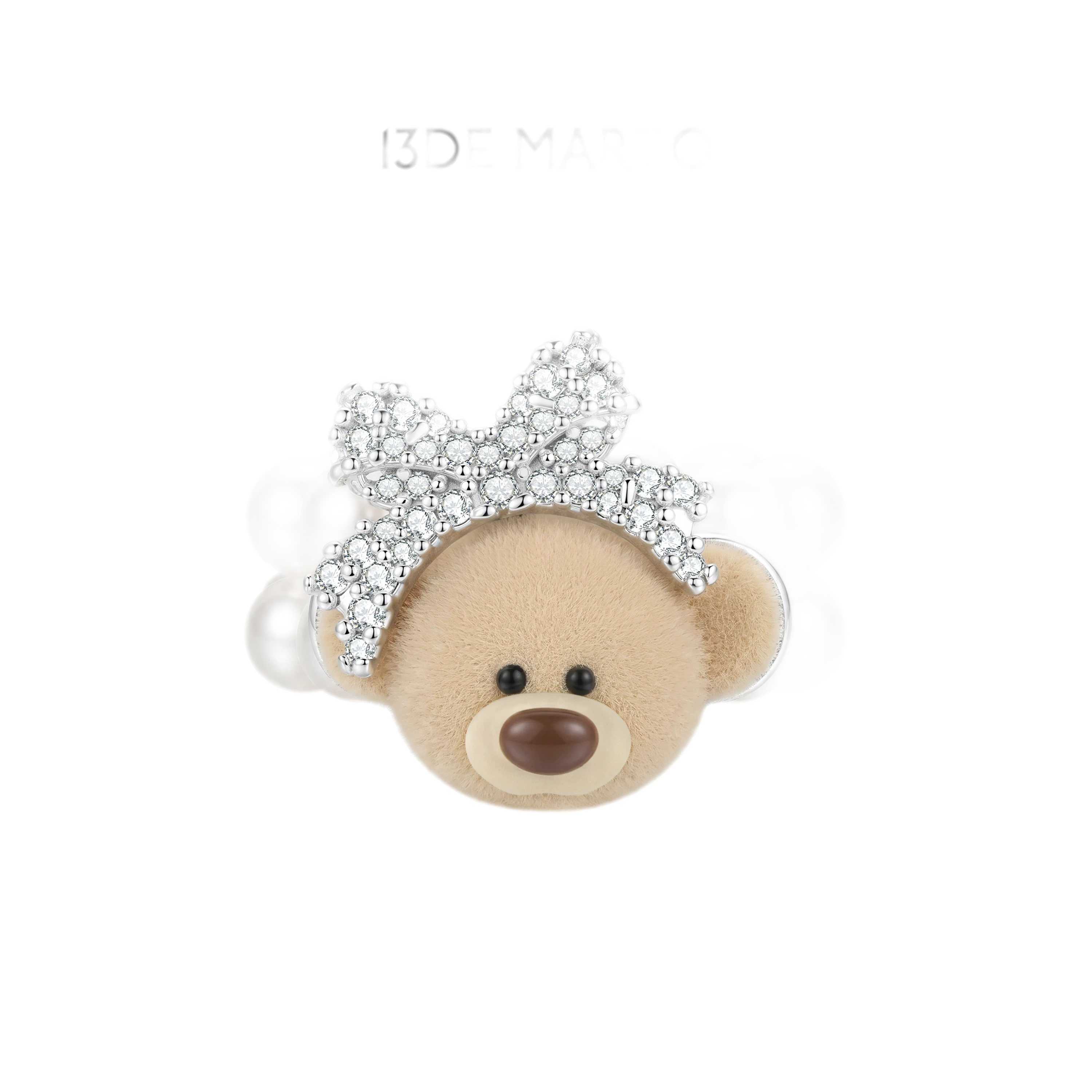 Bow Bear Elastic Ring