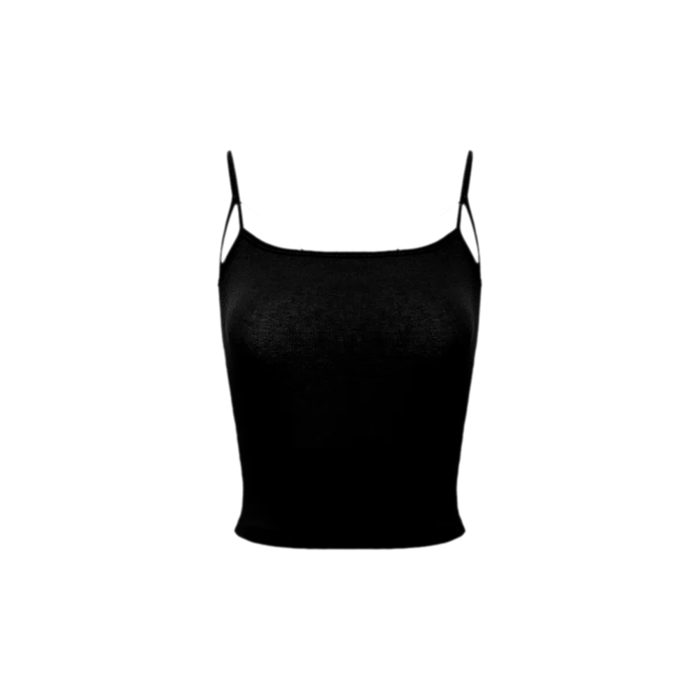 Cross Back Ribbed Cami