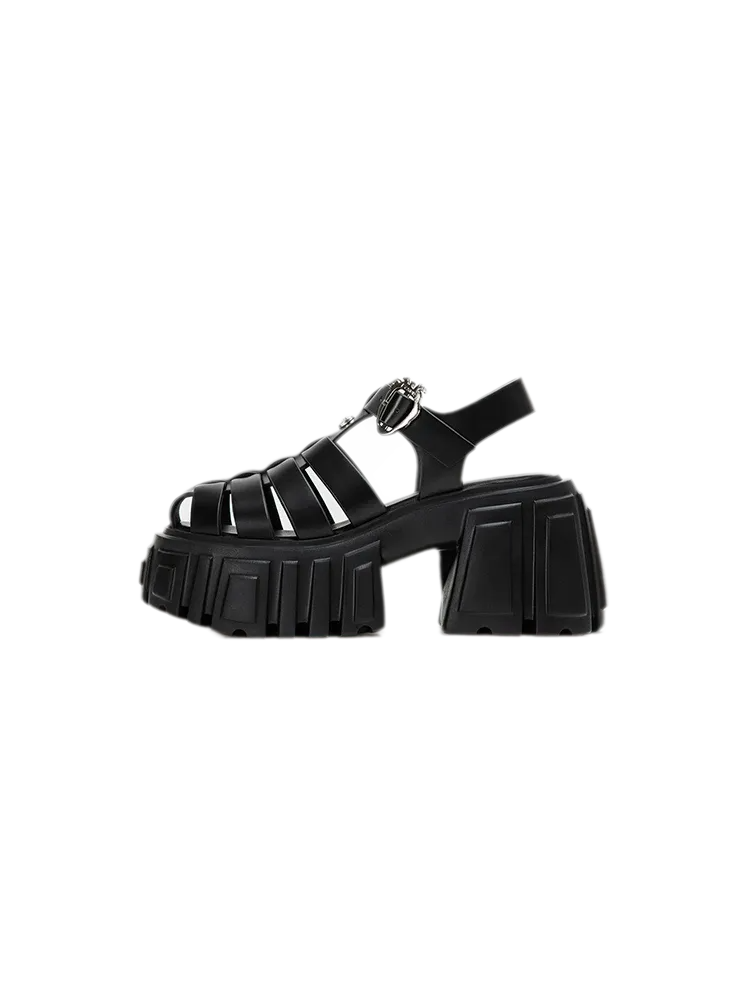 Chunky Platform Fisherman Sandals
