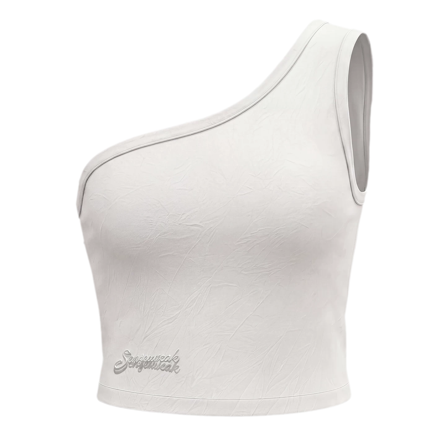 Acetate Asymmetrical Tank Top