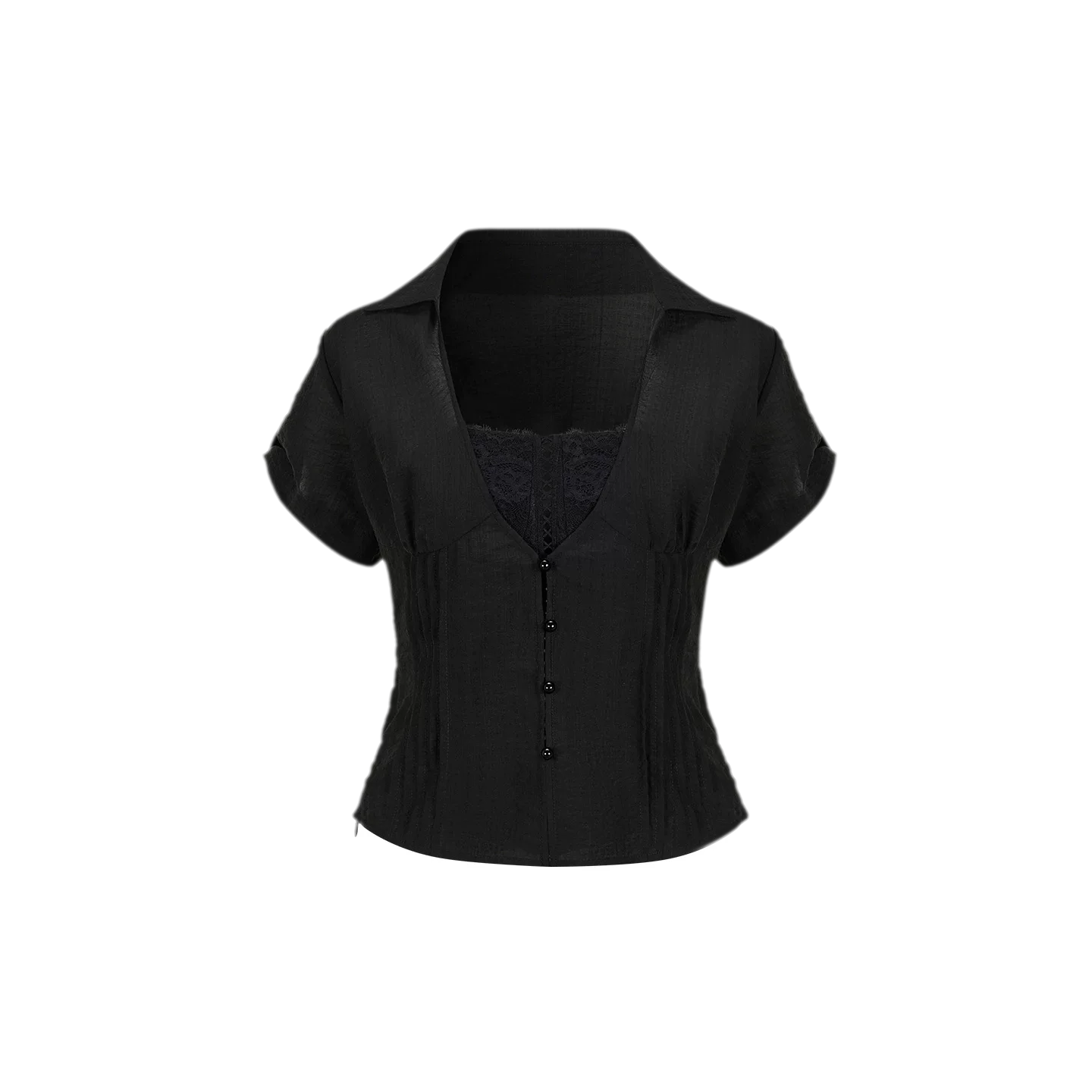 Lace Layered Shirt