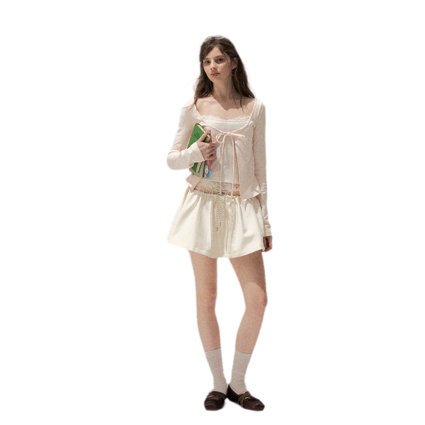 Lace Layered Long-Sleeve T-Shirt