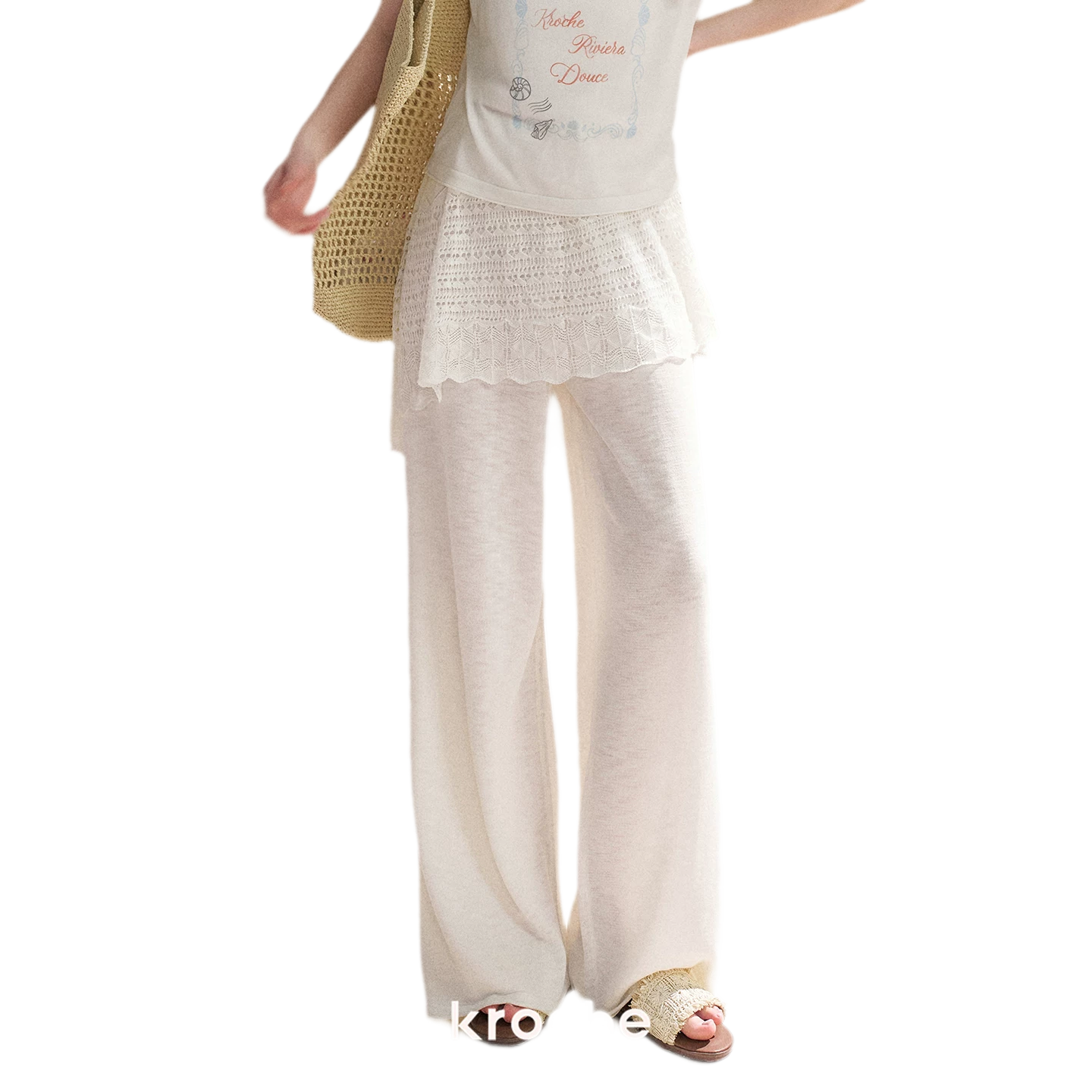 Tencel Linen Knit Pants