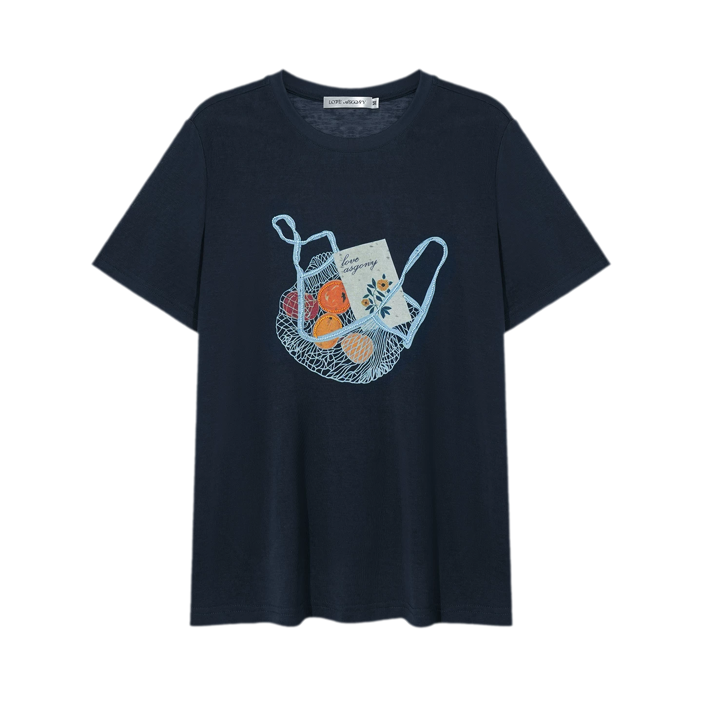 Fruit Embroidery Tee