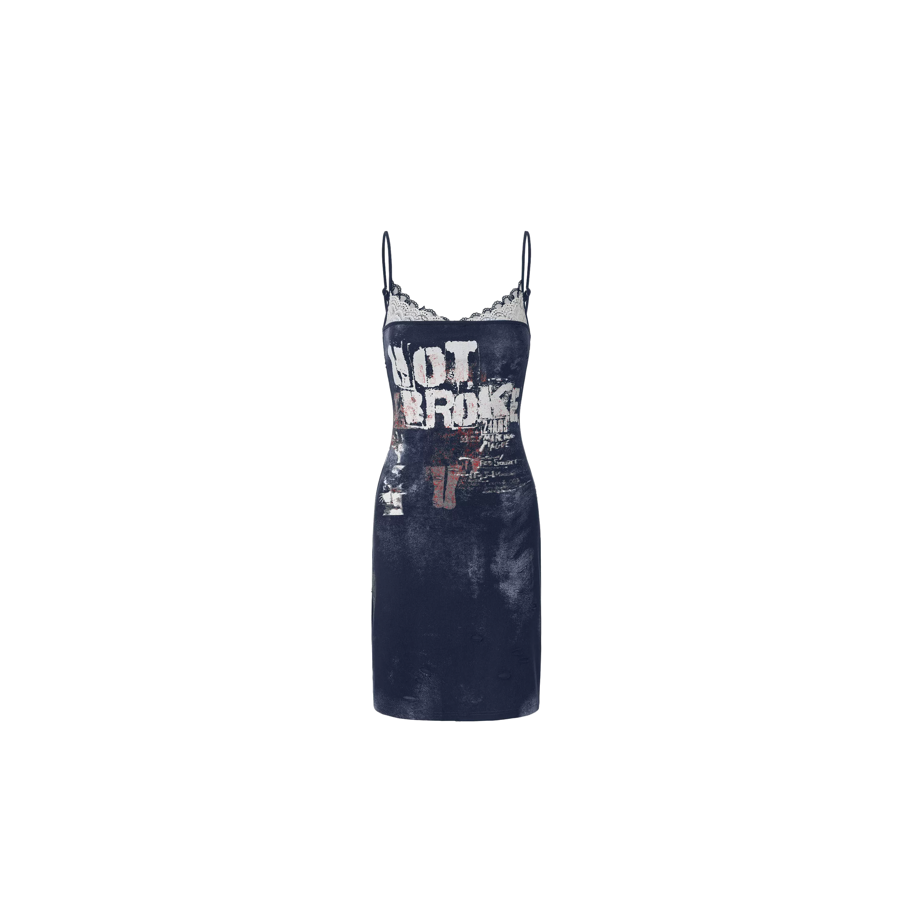 Lace Splicing Sleeveless Dress