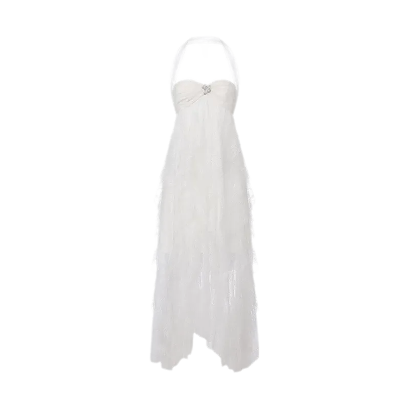 Lace Chiffon Dress