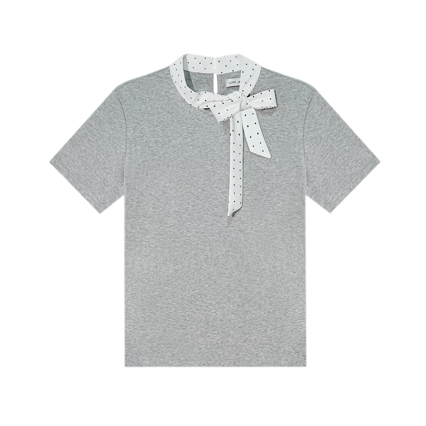 Polka Dot Bow T-Shirt