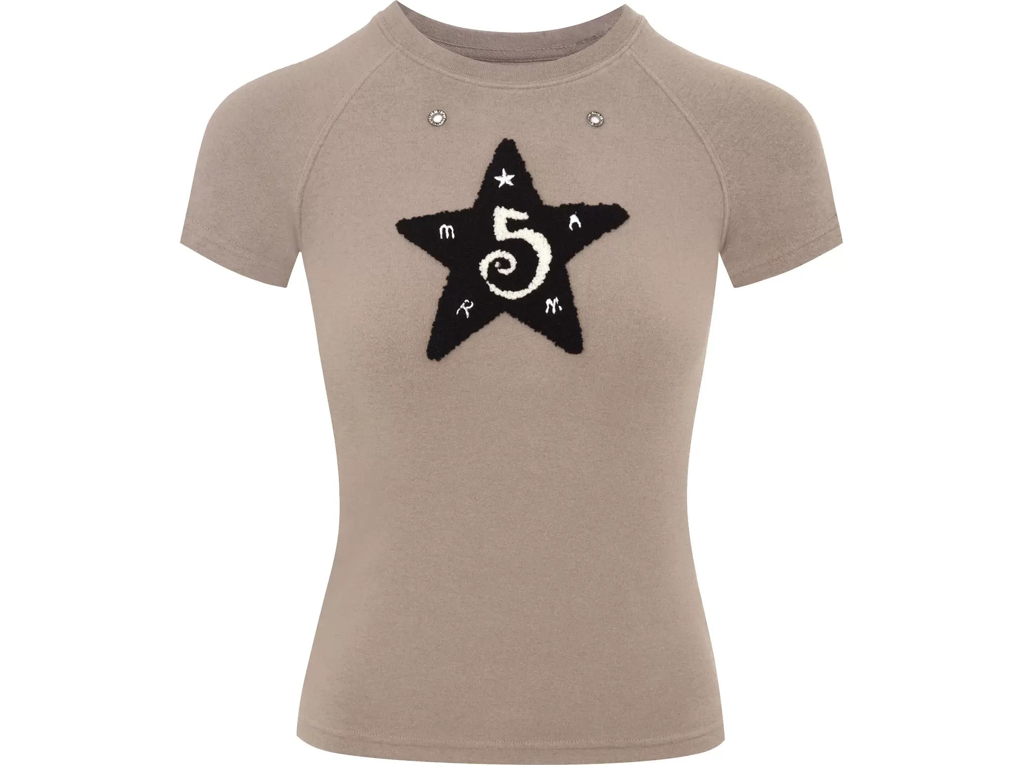 Star Applique Slim T-Shirt