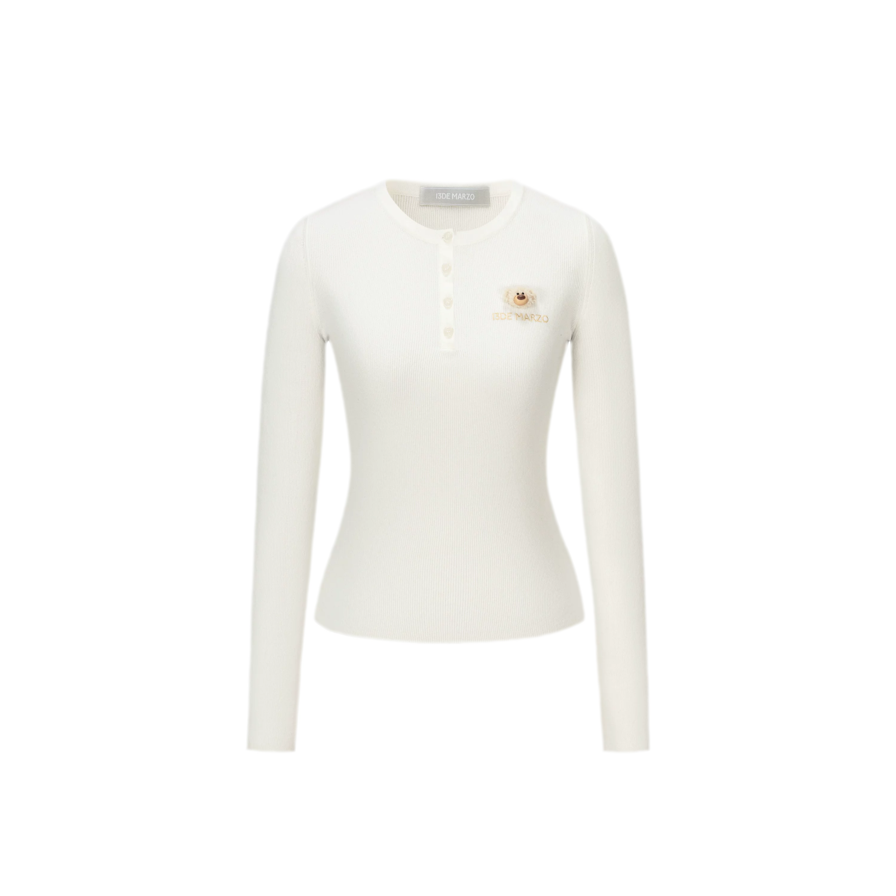 Textured Knit Undershirt