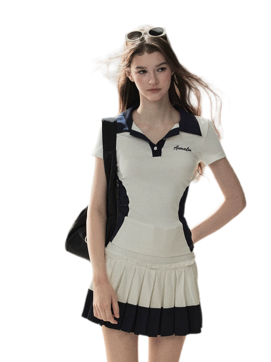 Preppy Knit Skirt Set
