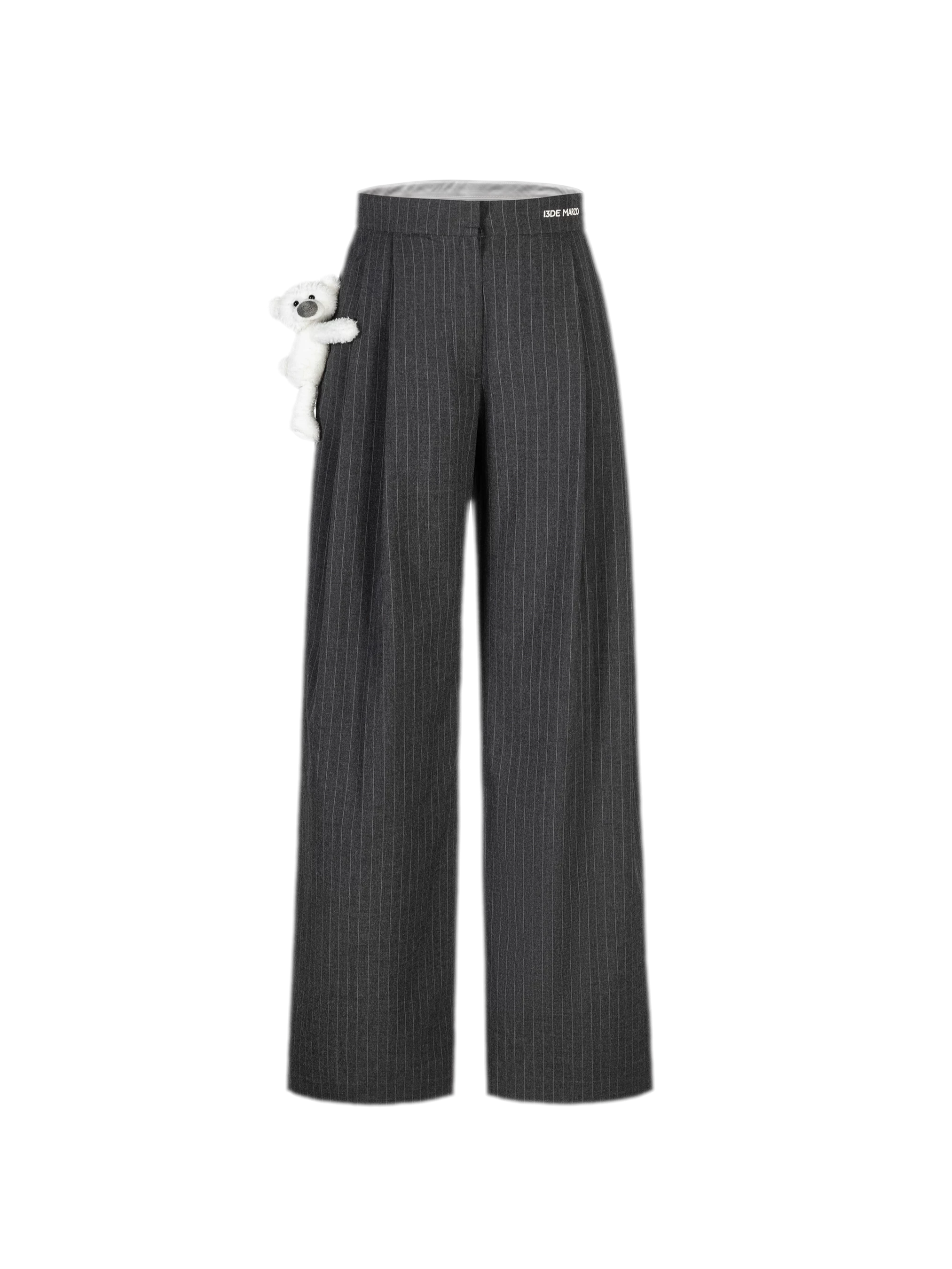 Pinstripe 3D Bear Trousers