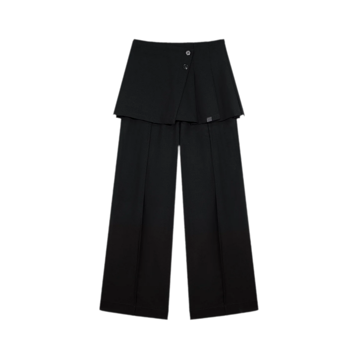 Abnehmbare Lagen-Hose mit weitem Bein