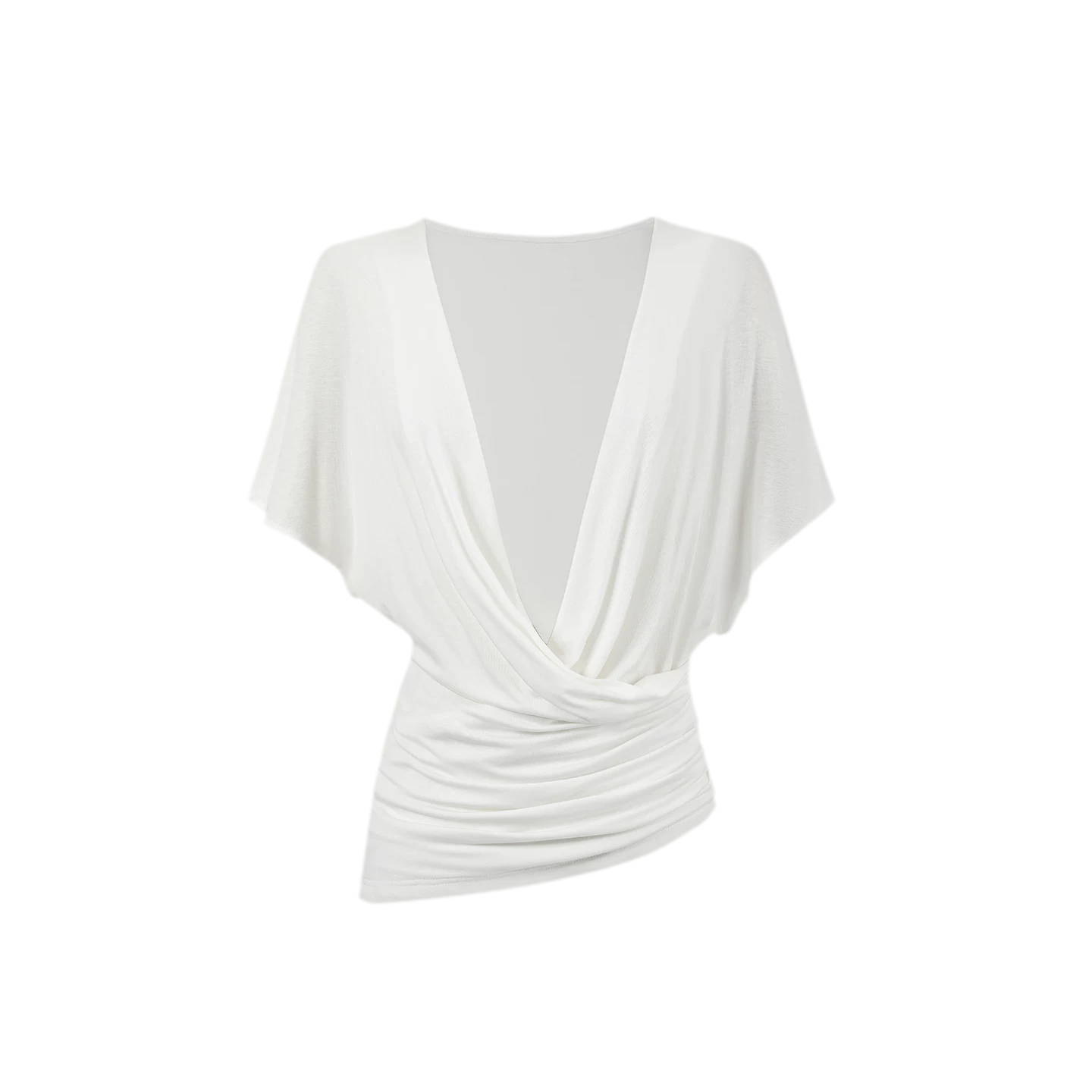 Original Lyocell Batwing Sleeve Top & Bustier Set