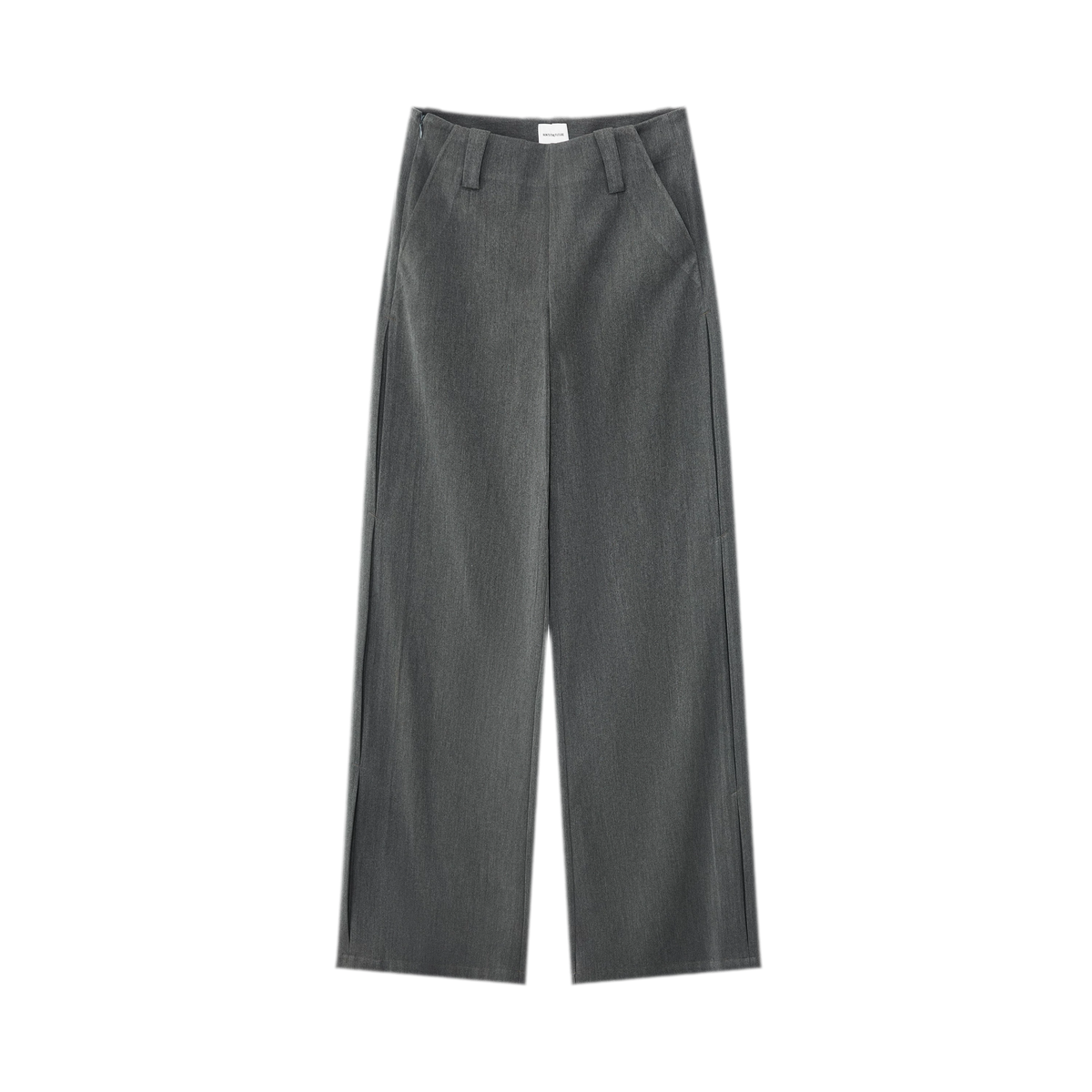Soft Structured Wide-Leg Trousers