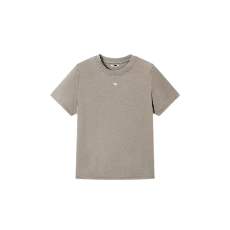 Cotton Fitted Short Tee