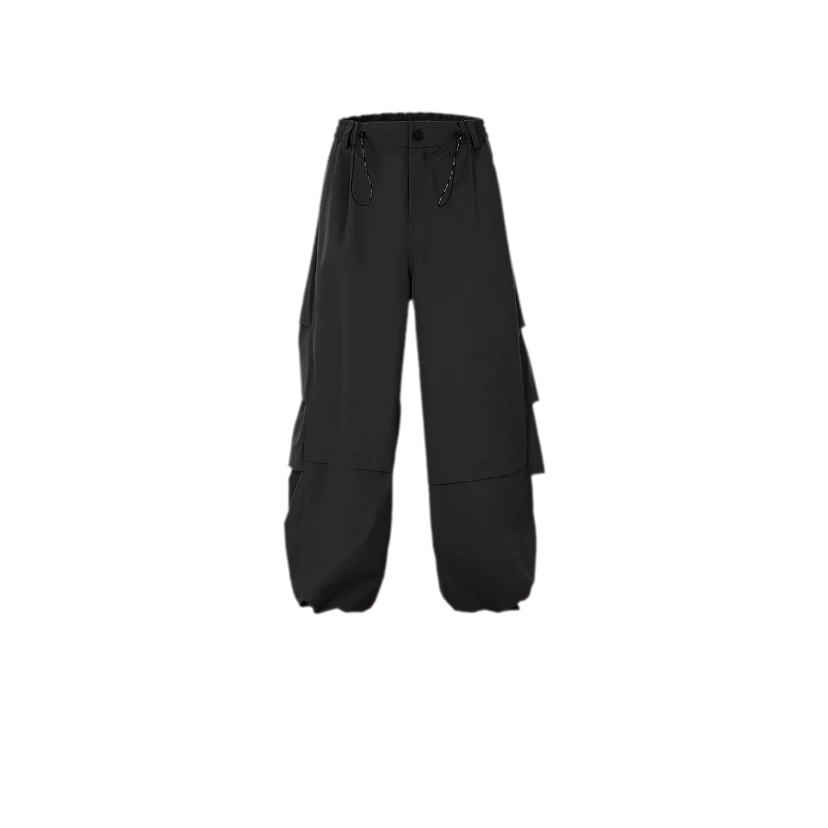 Teflon Wide-Leg Cargo Pants