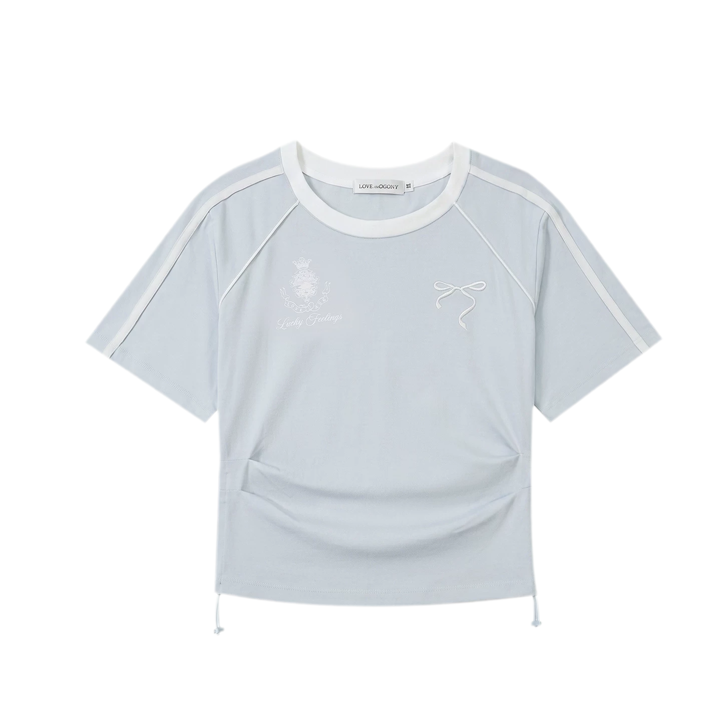 Embroidered Crop T-shirt