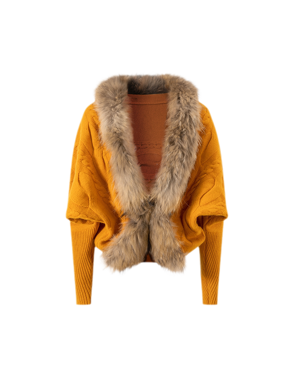 Cable Knit Batwing Cardigan