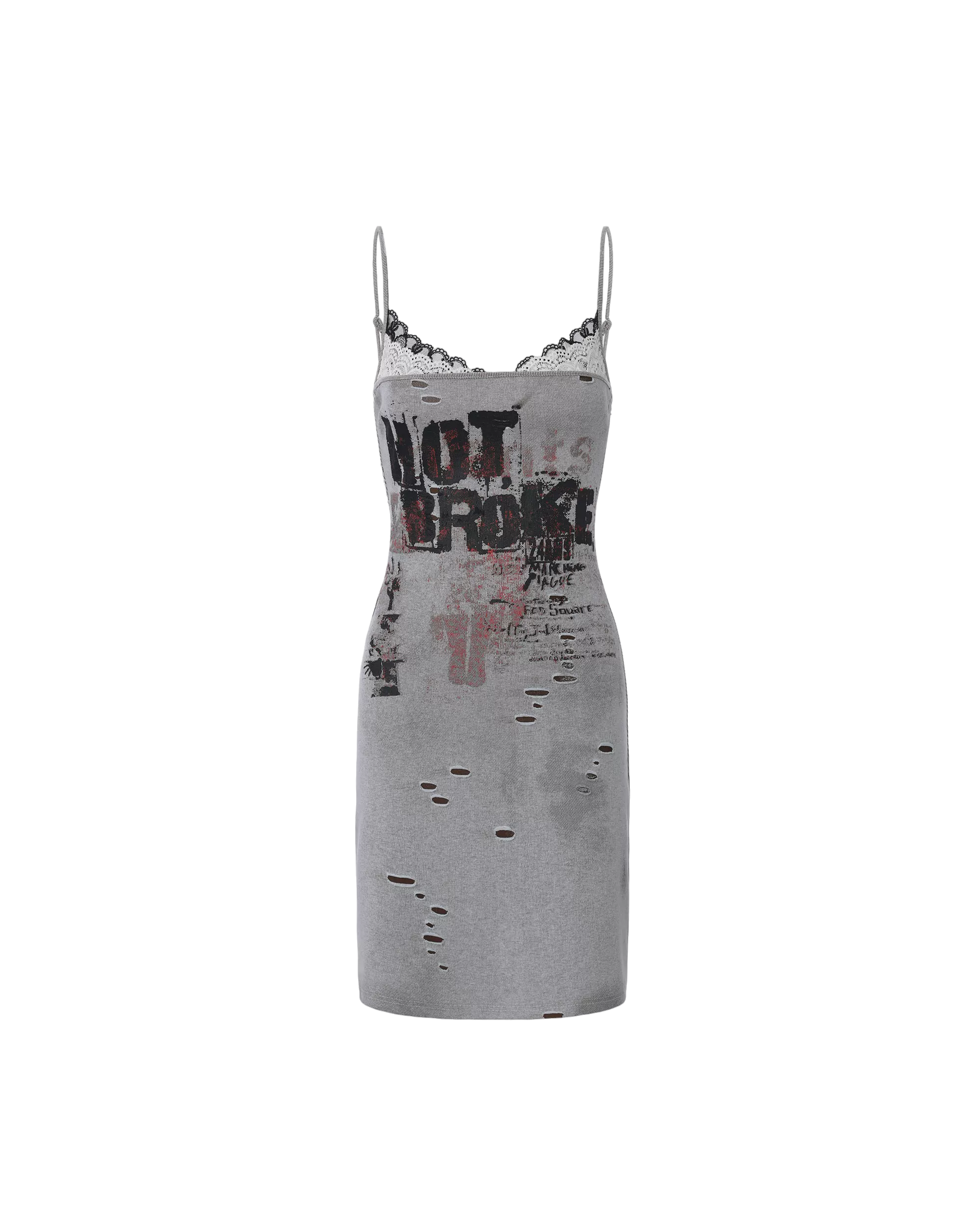Lace Splicing Sleeveless Dress
