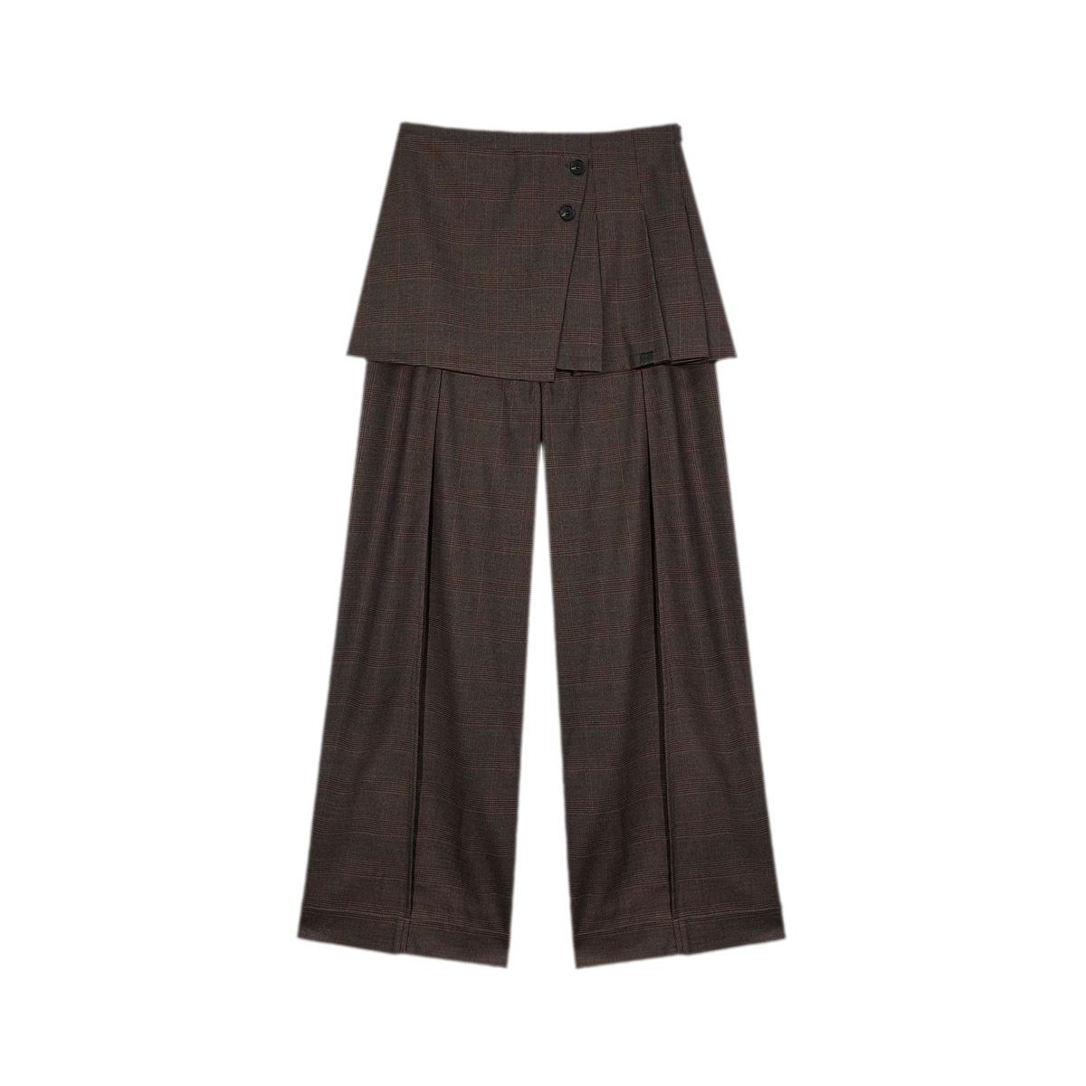 Abnehmbare Lagen-Hose mit weitem Bein