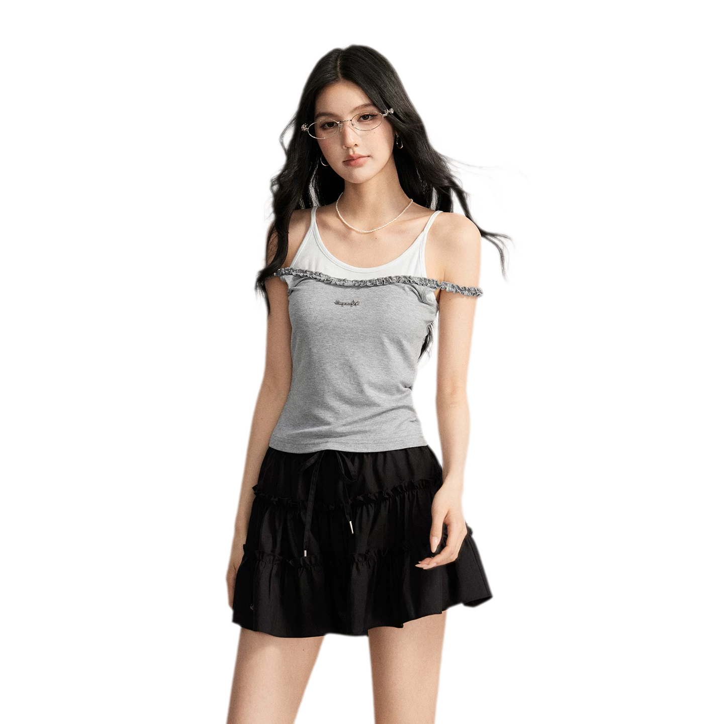 Lace Tie Skirt