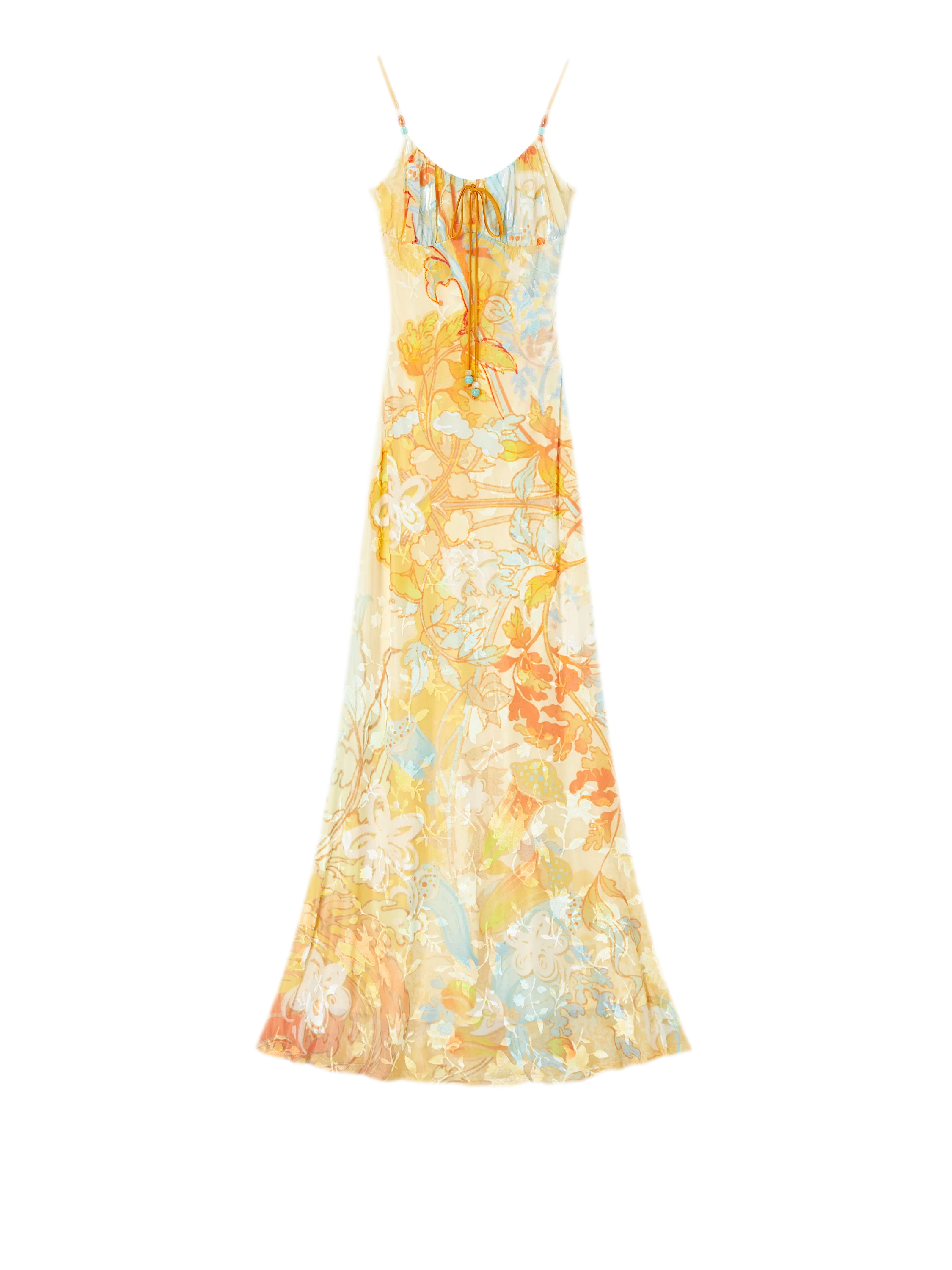 Stretch Burnout Velvet Dress