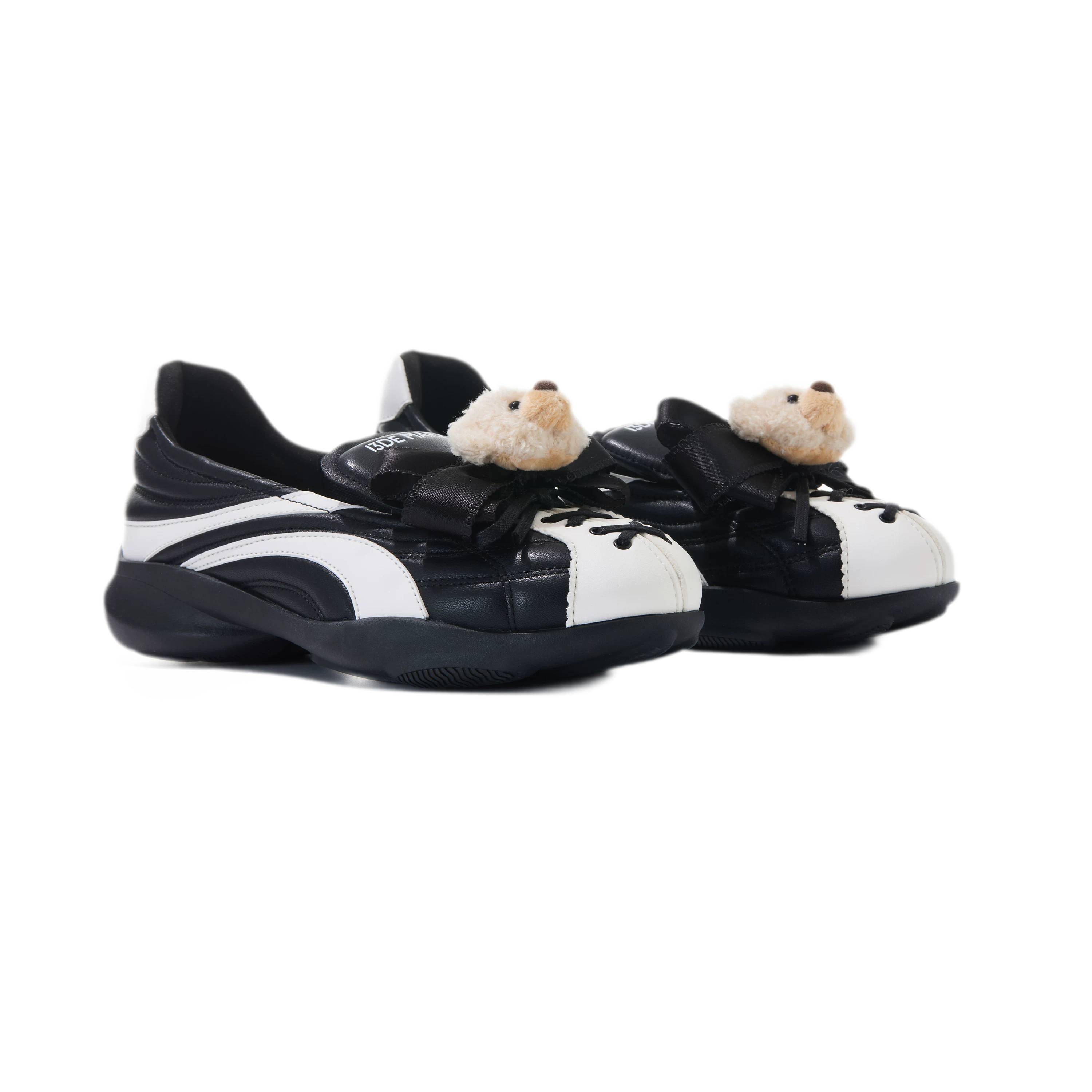 Ballet Bear Leather Sneakers