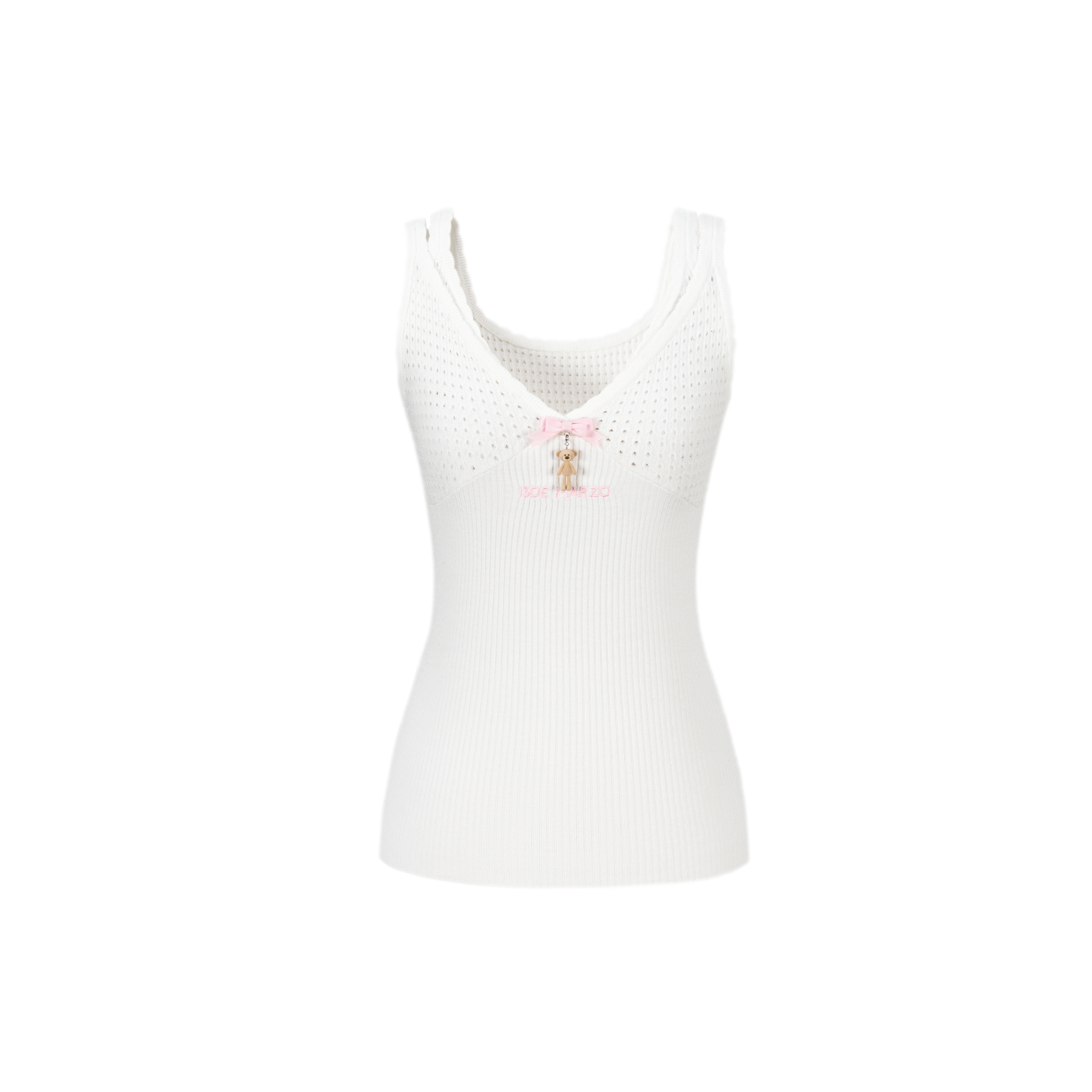 False Two-Piece Knit Top