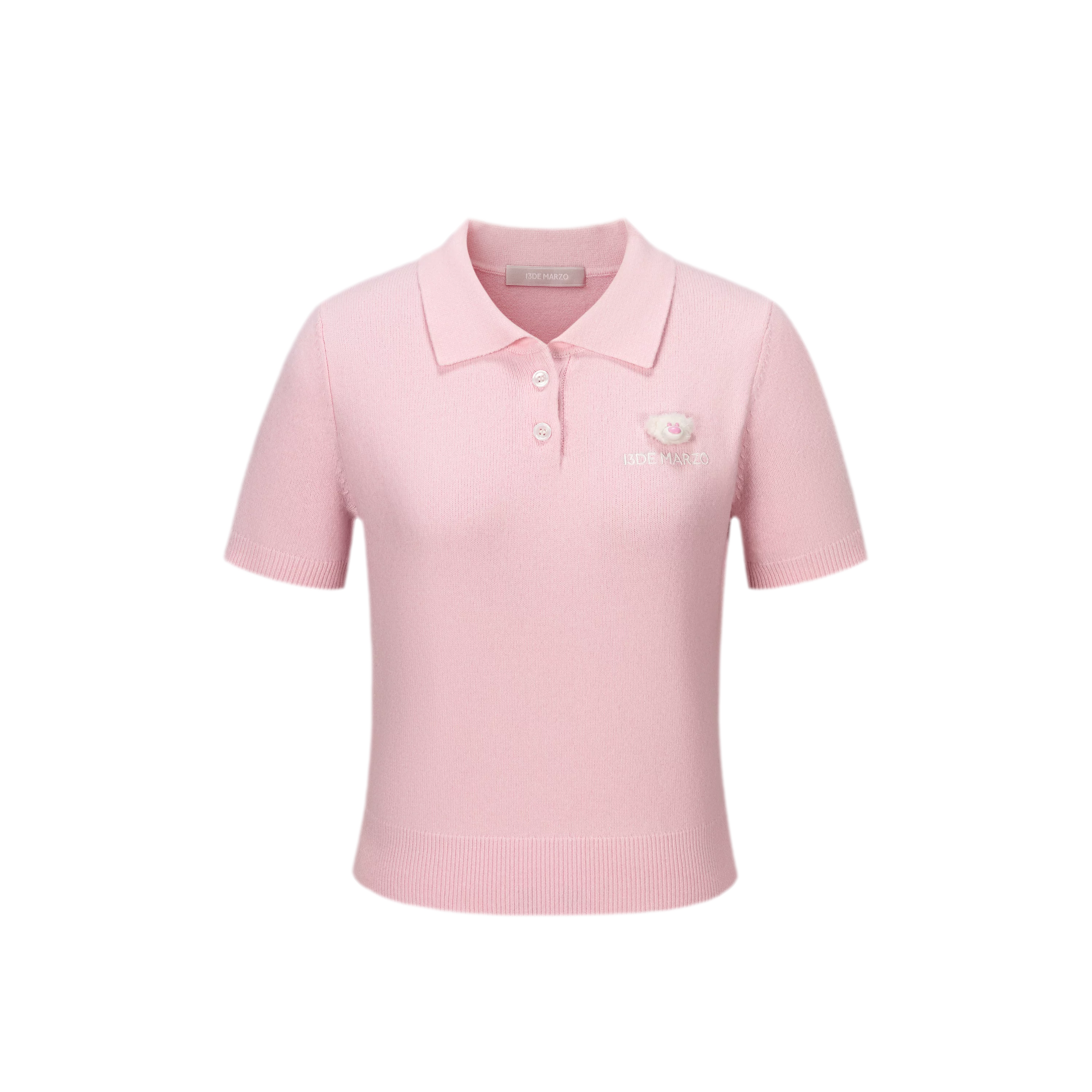 Polo Knit Short Sleeve Tee