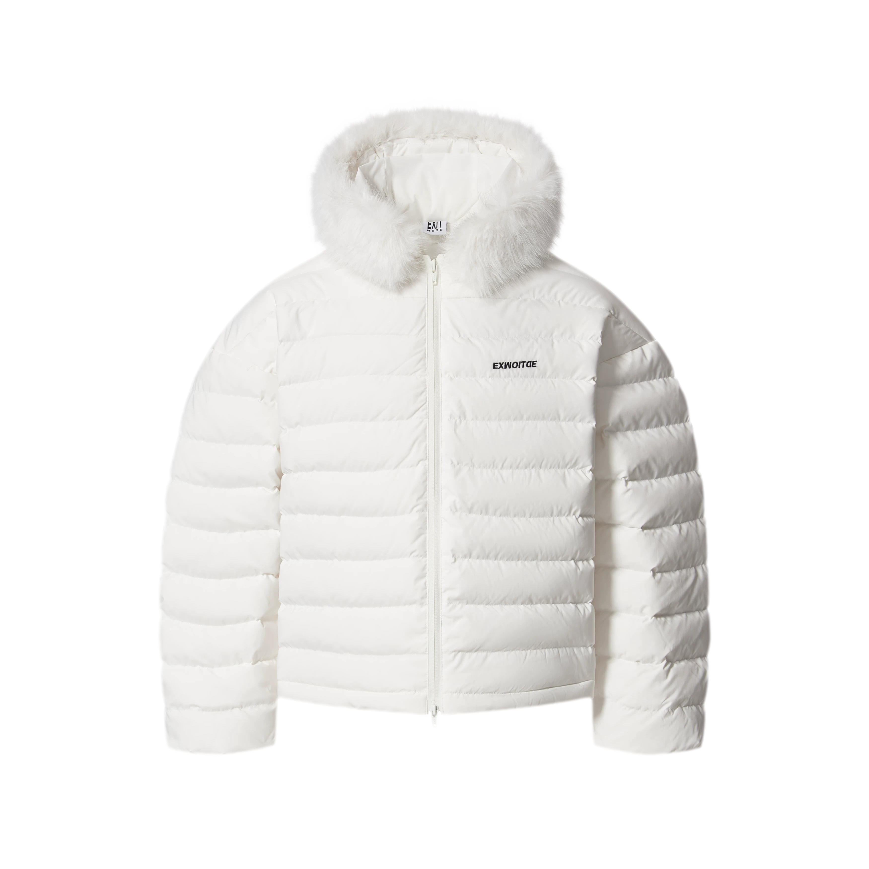 Quilted Boxy Down Jacket