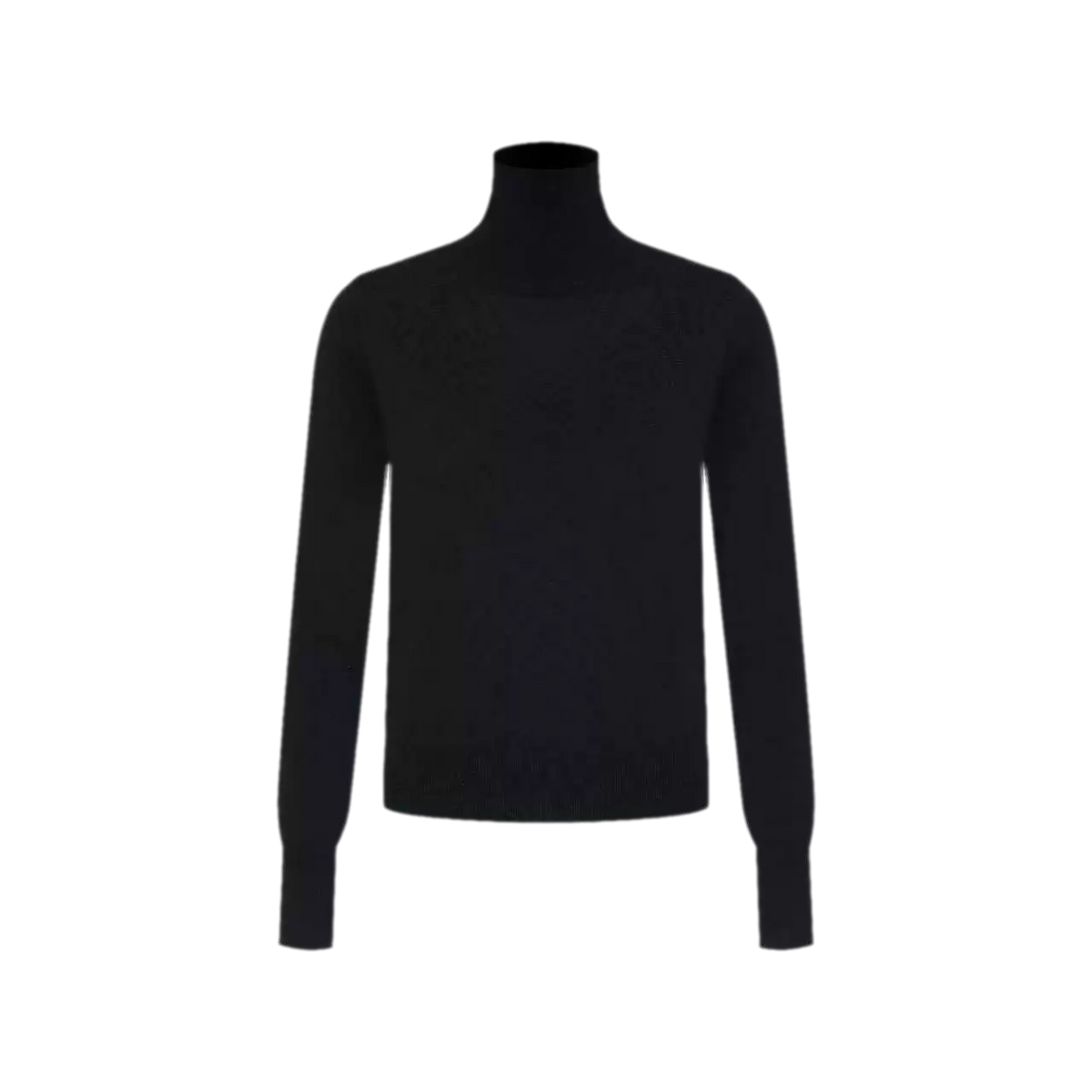 Ribbed Slim-Fit Turtleneck Knit