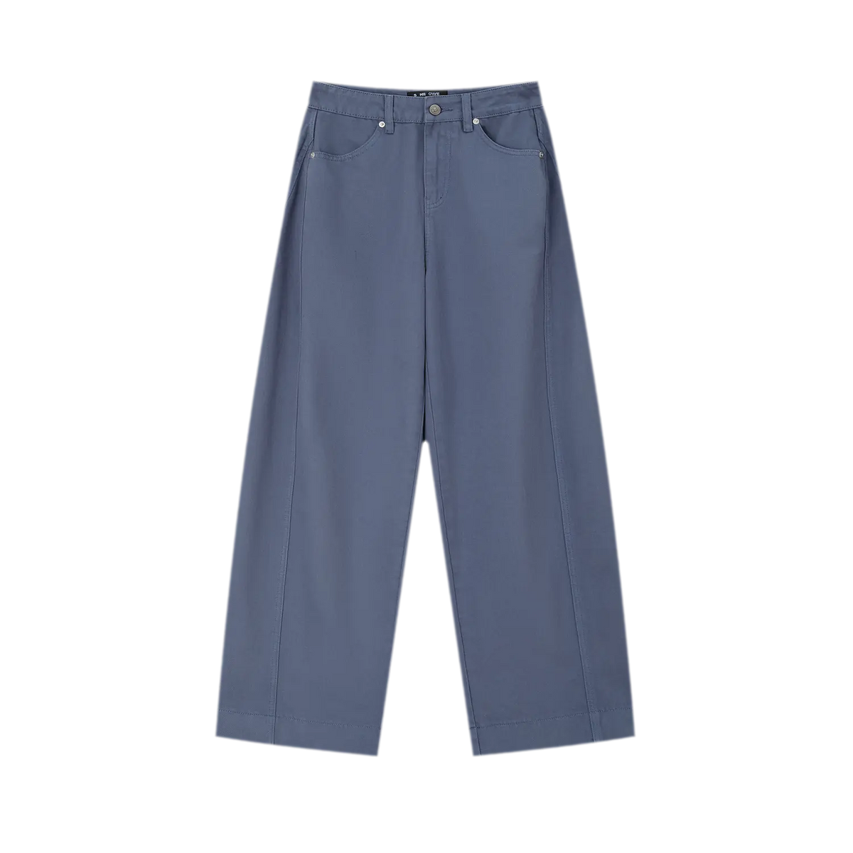 Vintage-Hose mit geschwungenem weitem Bein