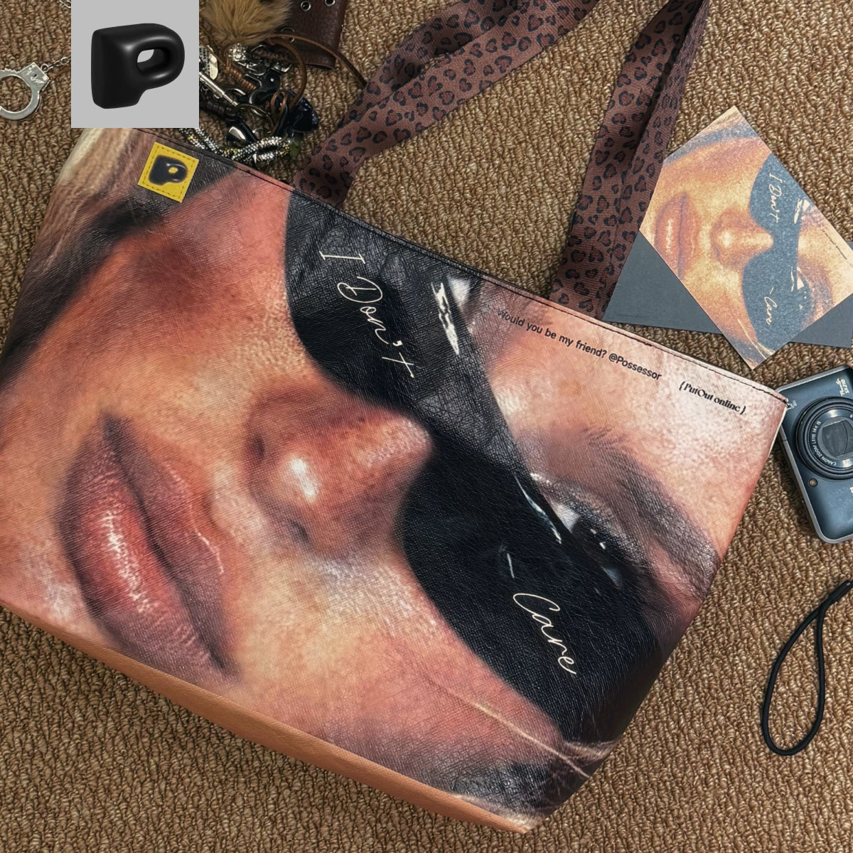 Printed Paper Large-Capacity Tote