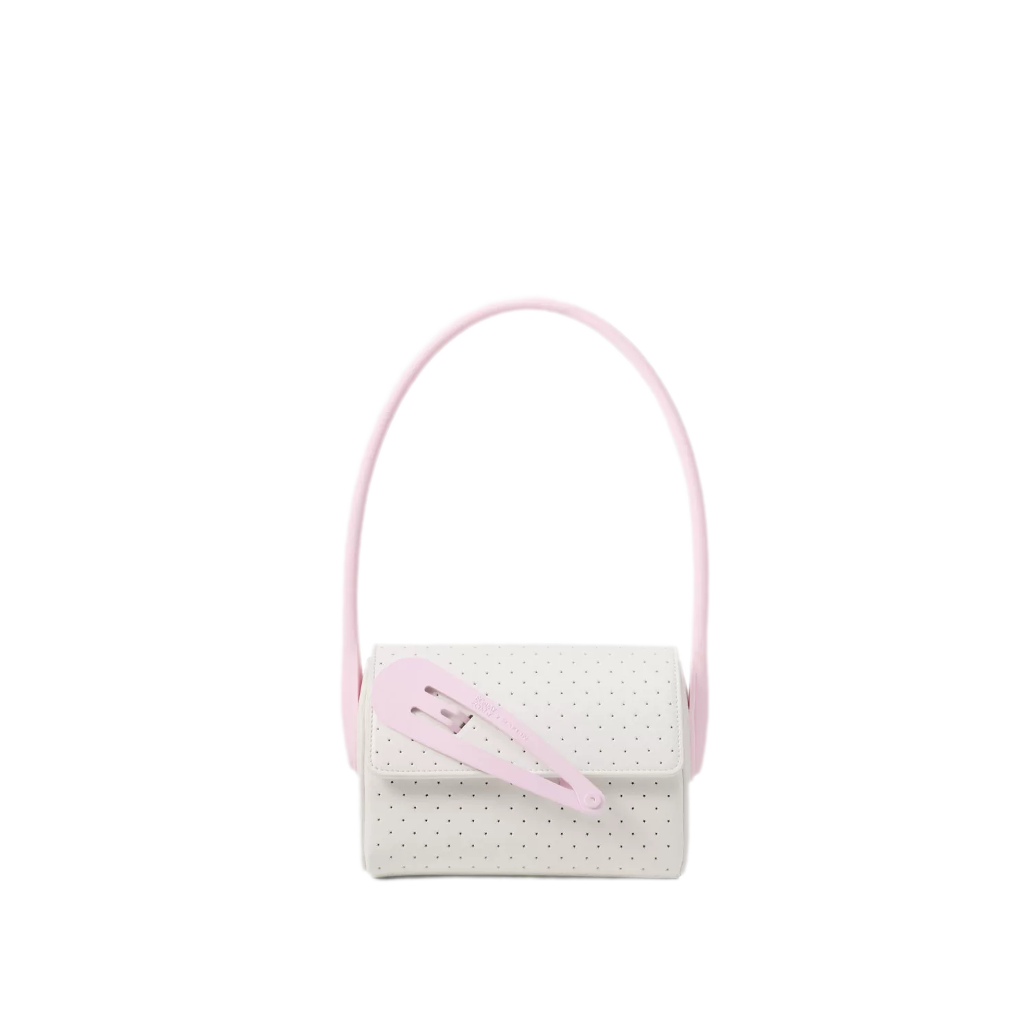 Oversized Hair Clip Shoulder Bag