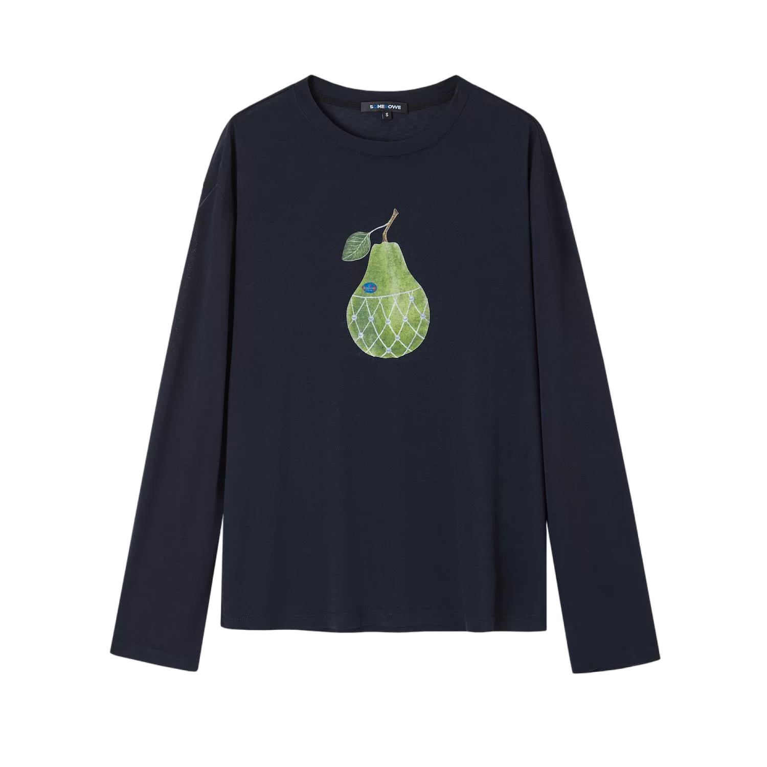 Large Pear Long Sleeve T-shirt