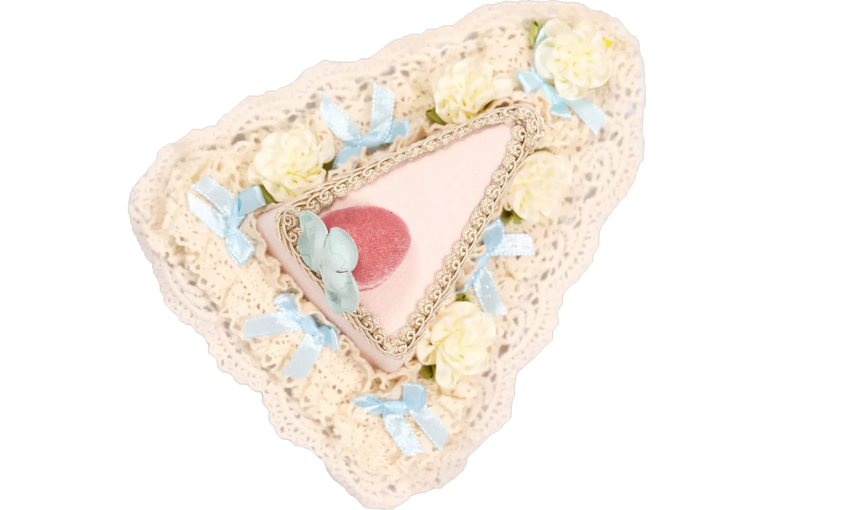 Layered Lace Dessert Hat