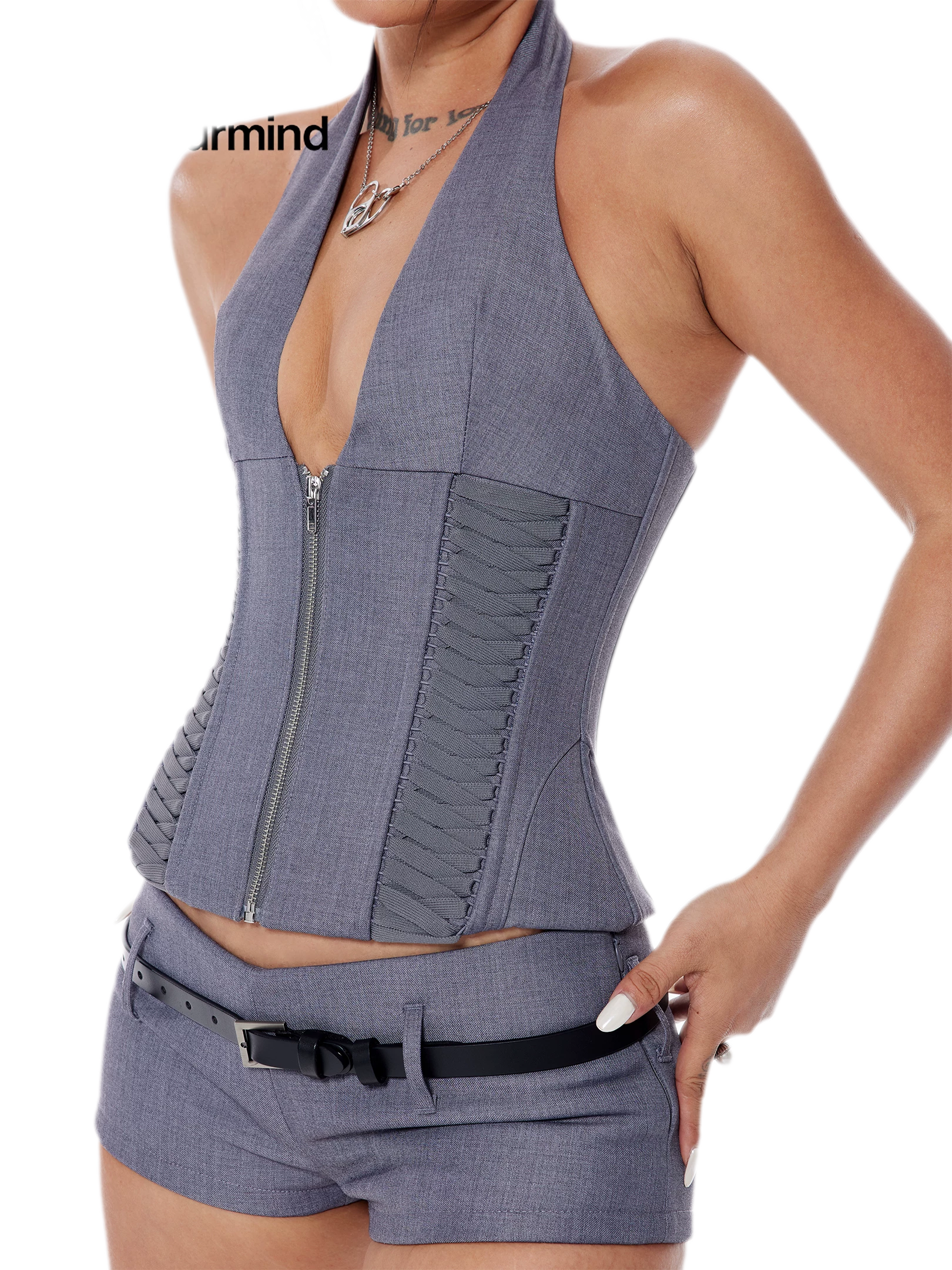 Corset Halter Bustier
