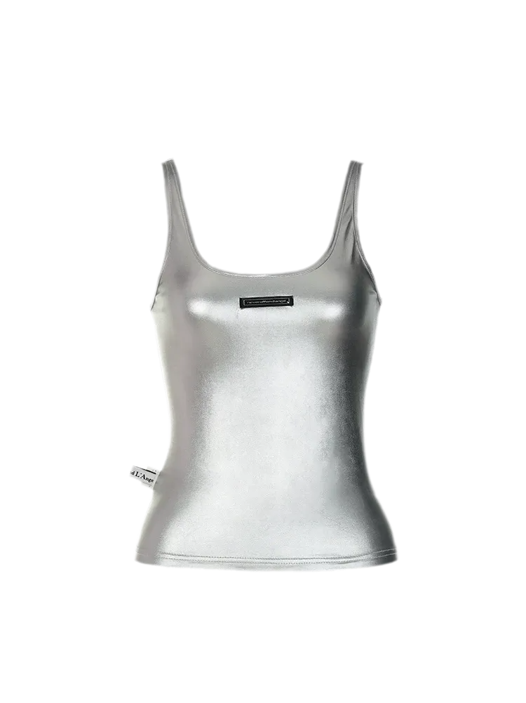 Scoop Waist Tie Top