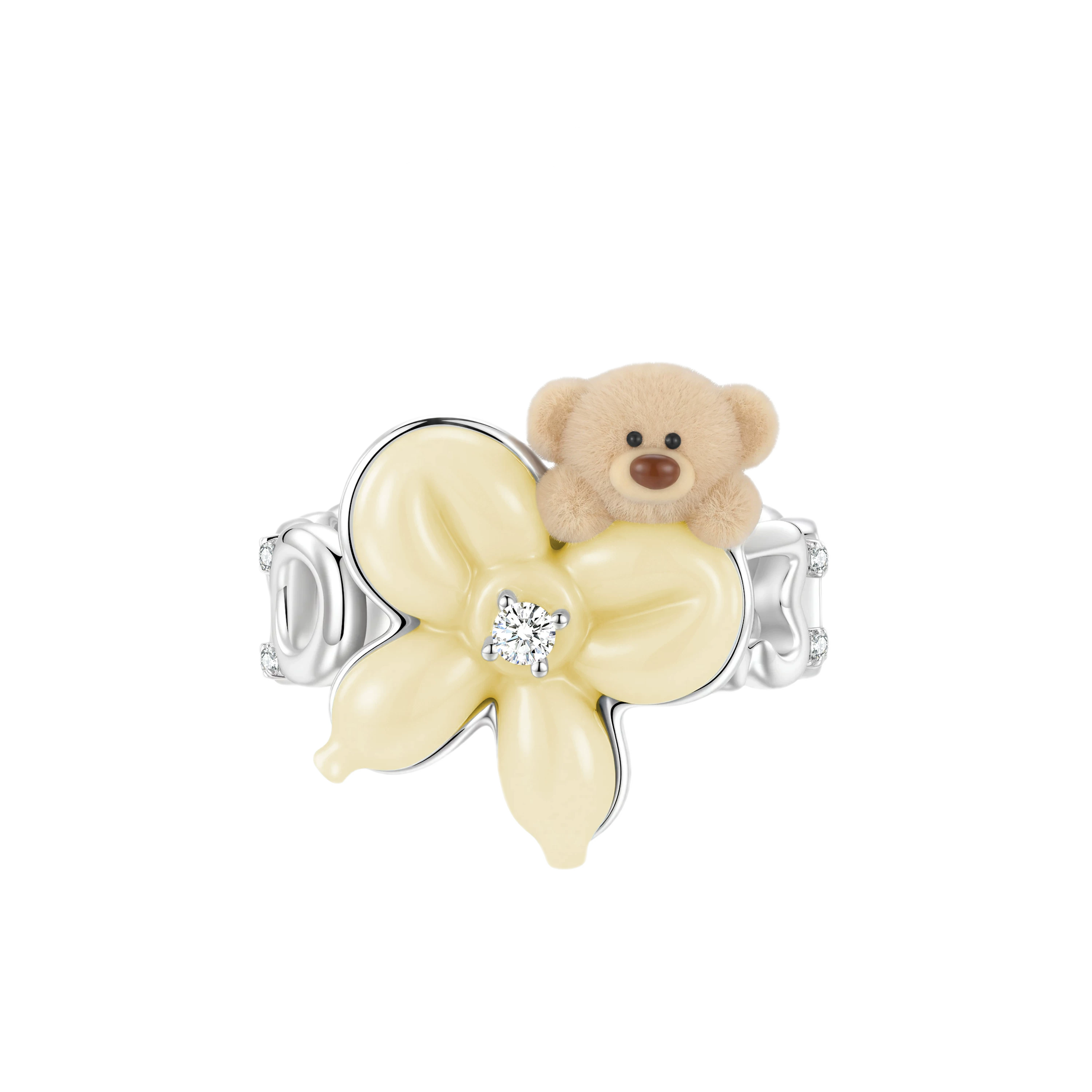 Balloon Bow Bear Ring