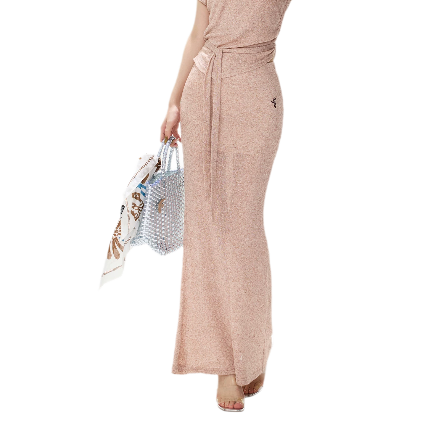 Textured Knit Midi Set