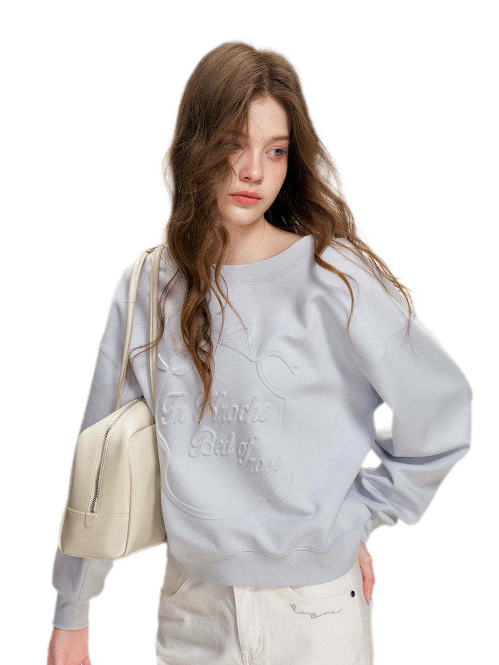 Modal Embossed Sweatshirt