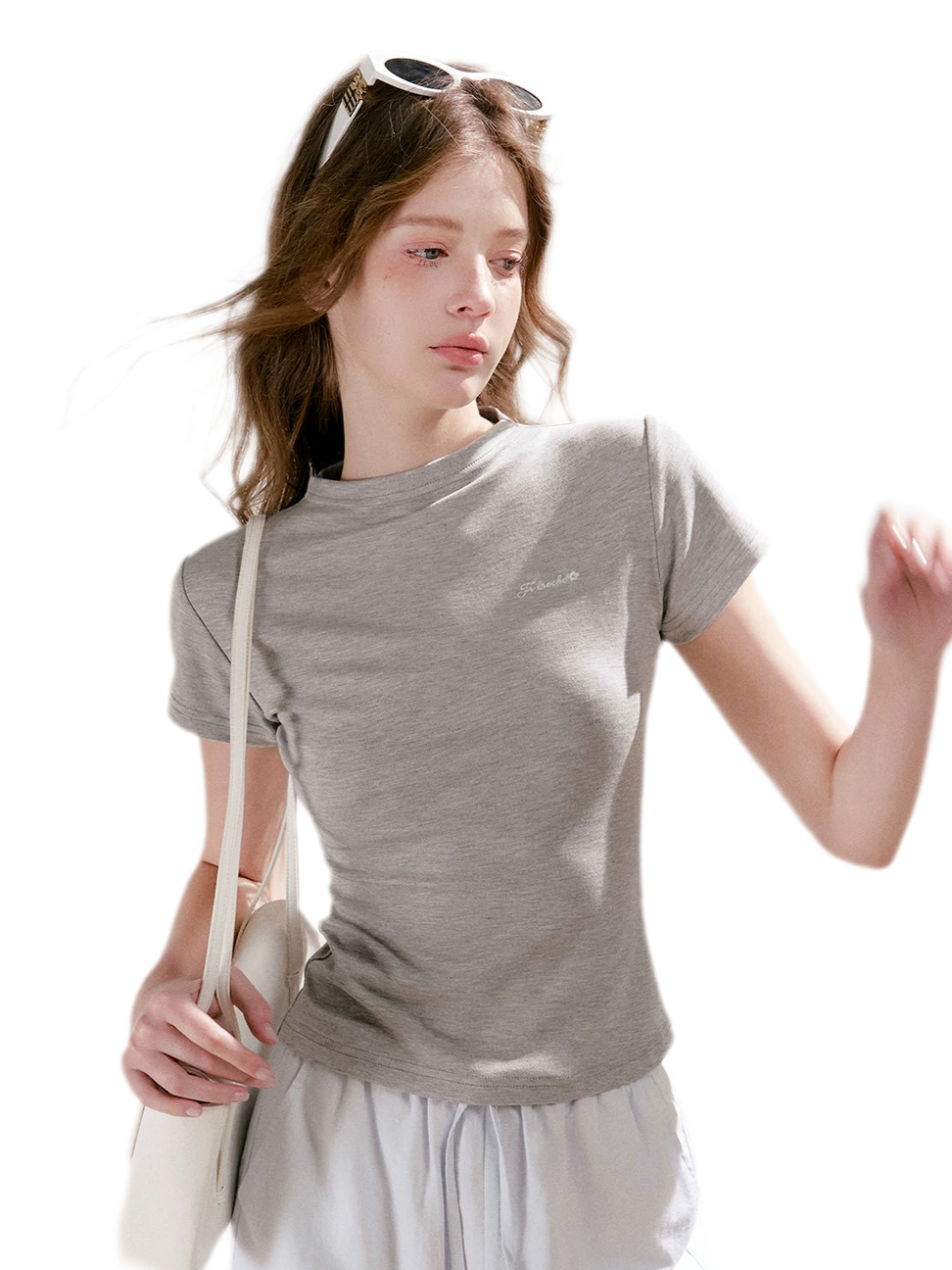 Mock Neck Tee